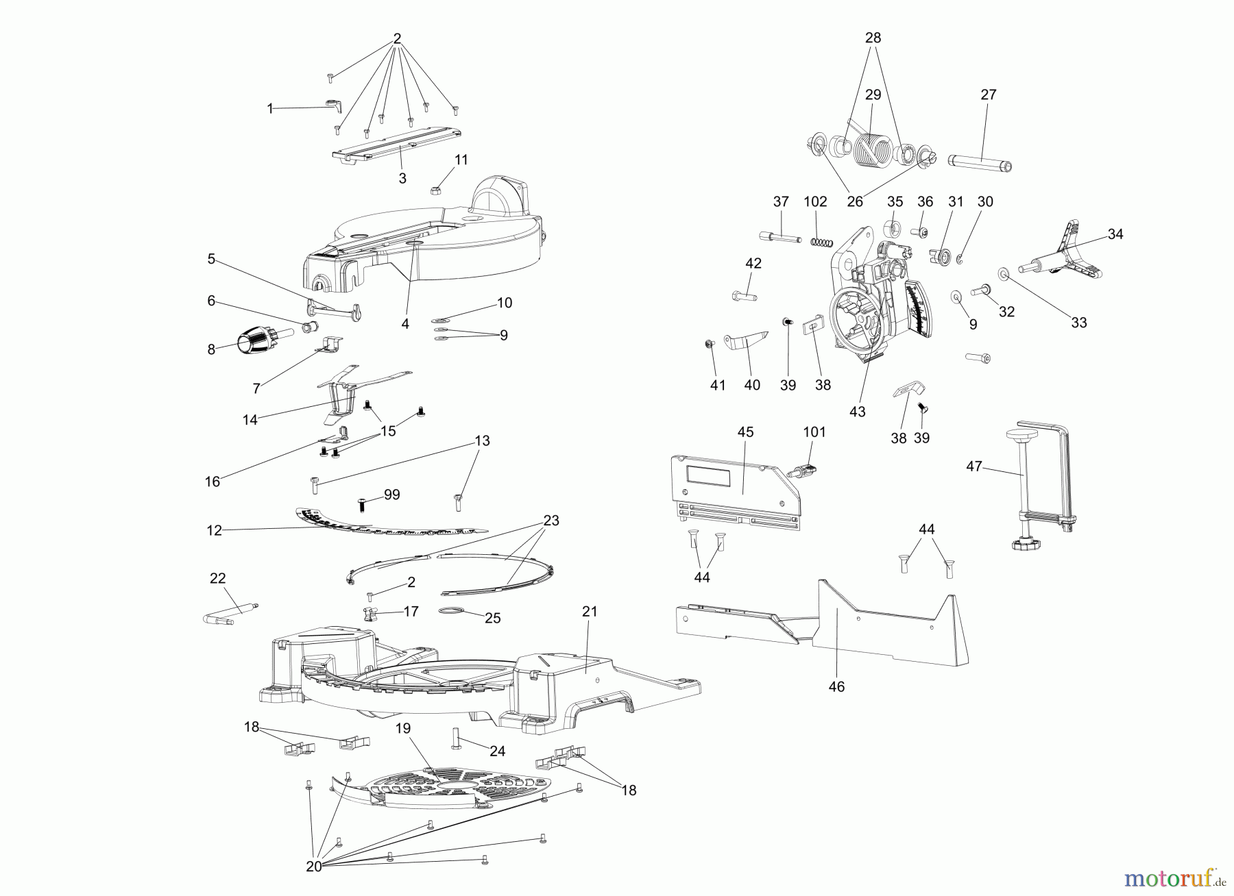 DEWALT HOLZARBEITEN Gehrungssägen GEHRUNGSSÄGE DWS715R Seite 2