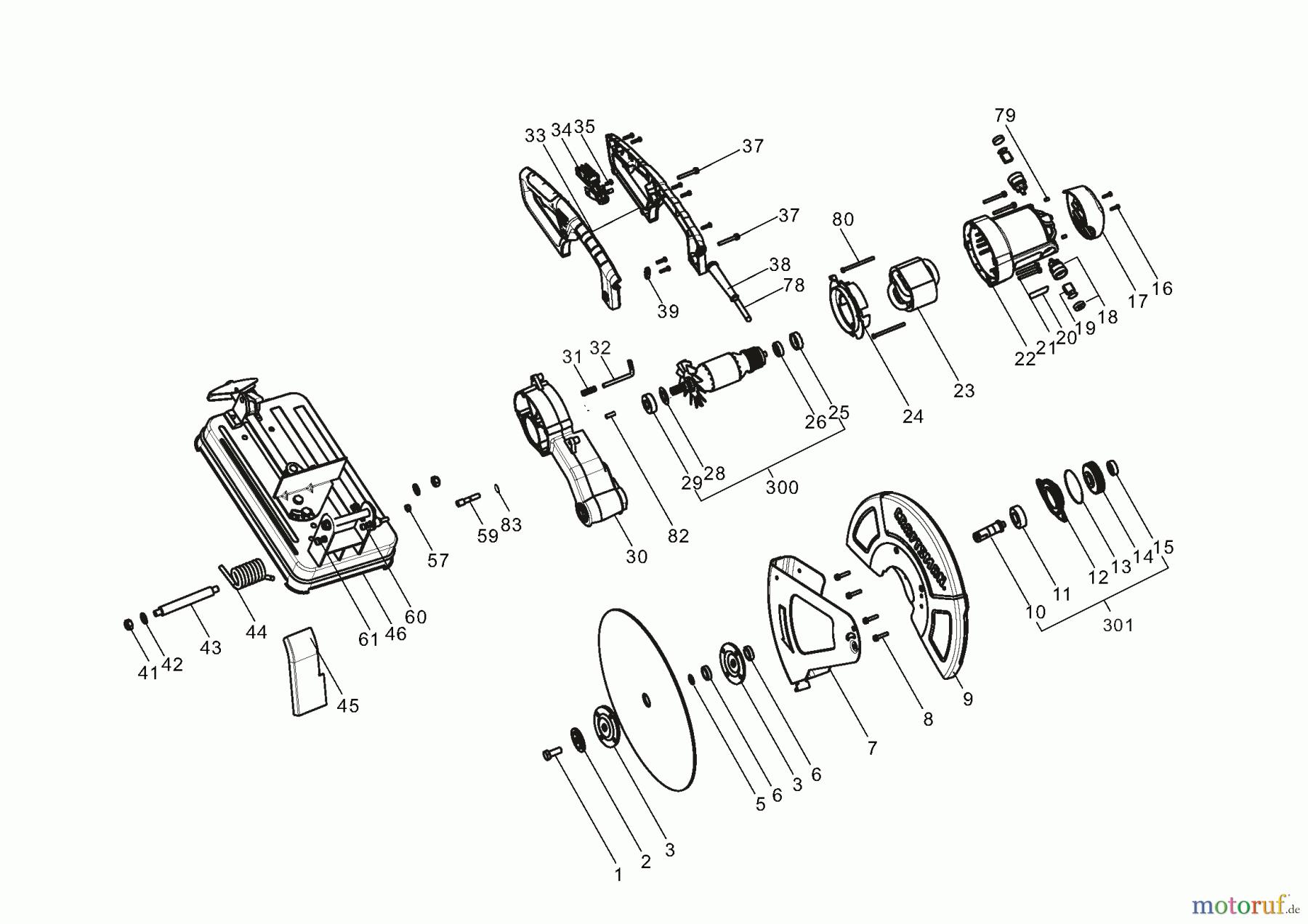 CRAFTSMAN CORDED SAW 14 CHOP SAW CMEM2500 Seite 1