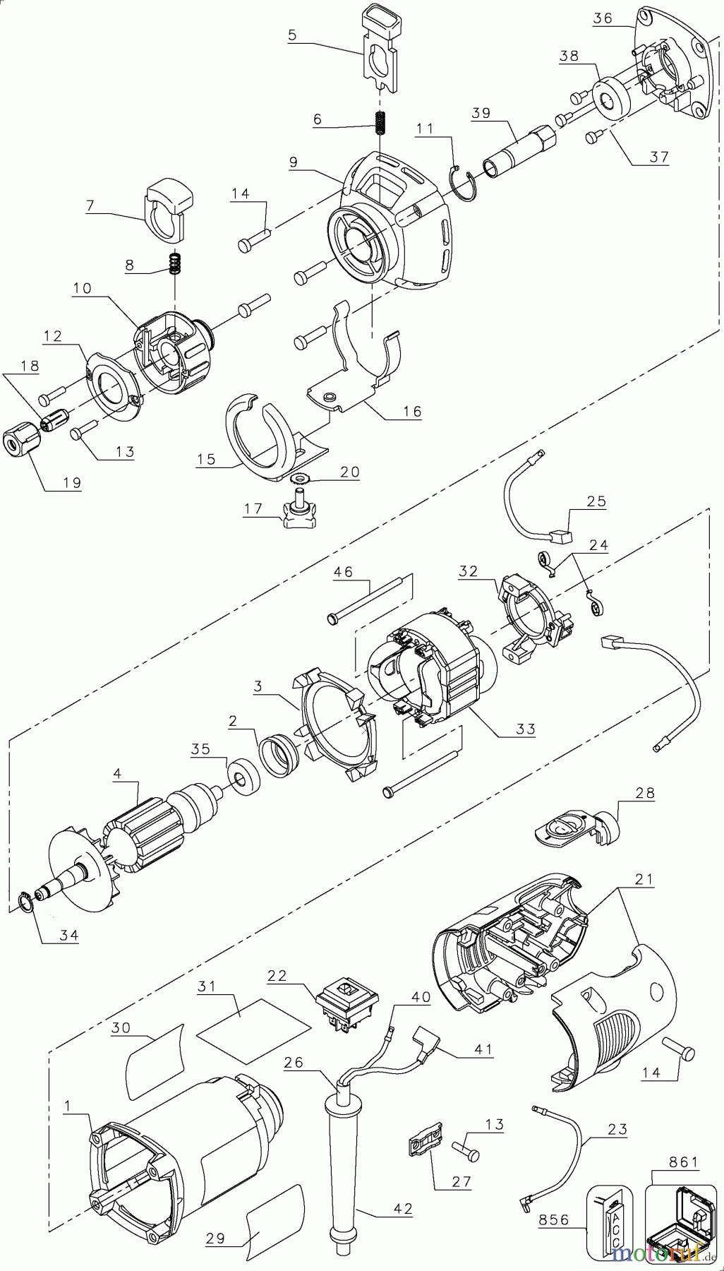 DEWALT Divers CUT-OUT TOOL DW660SK Seite 1