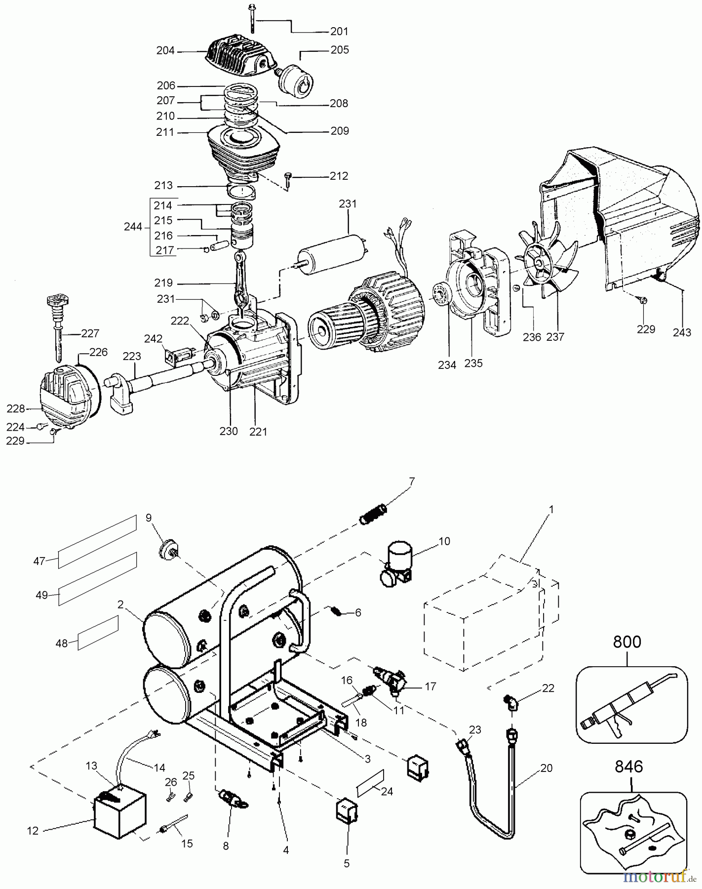 DEWALT Kompressoren KOMPRESSOR D55150 Seite 1