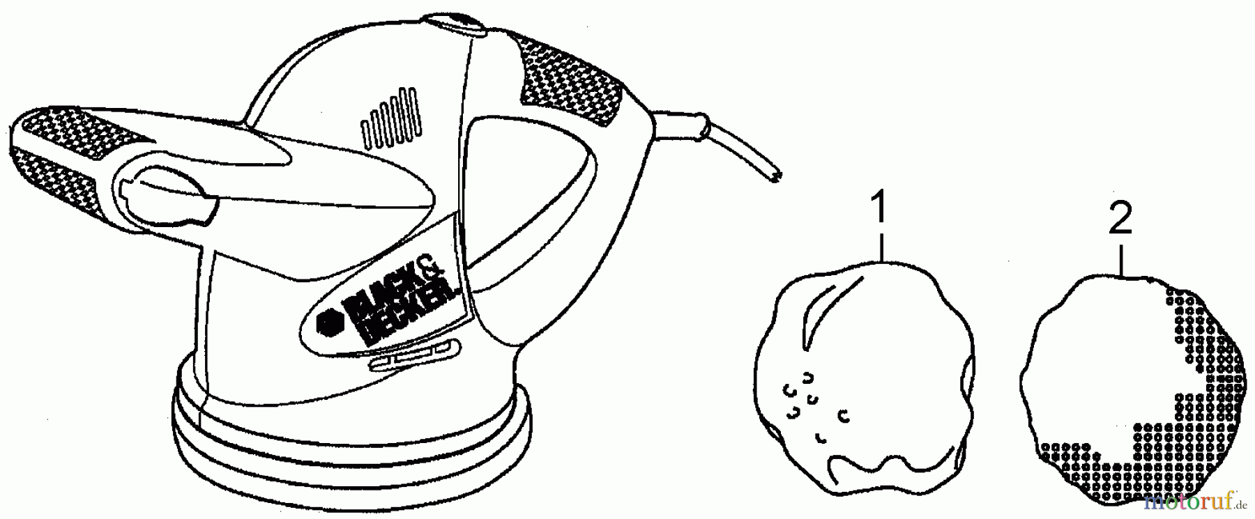 BLACK+DECKER INNENAUSSTATTUNG SCHLEIFER UND POLIERER WAXER/POLISHER WP900 Seite 1