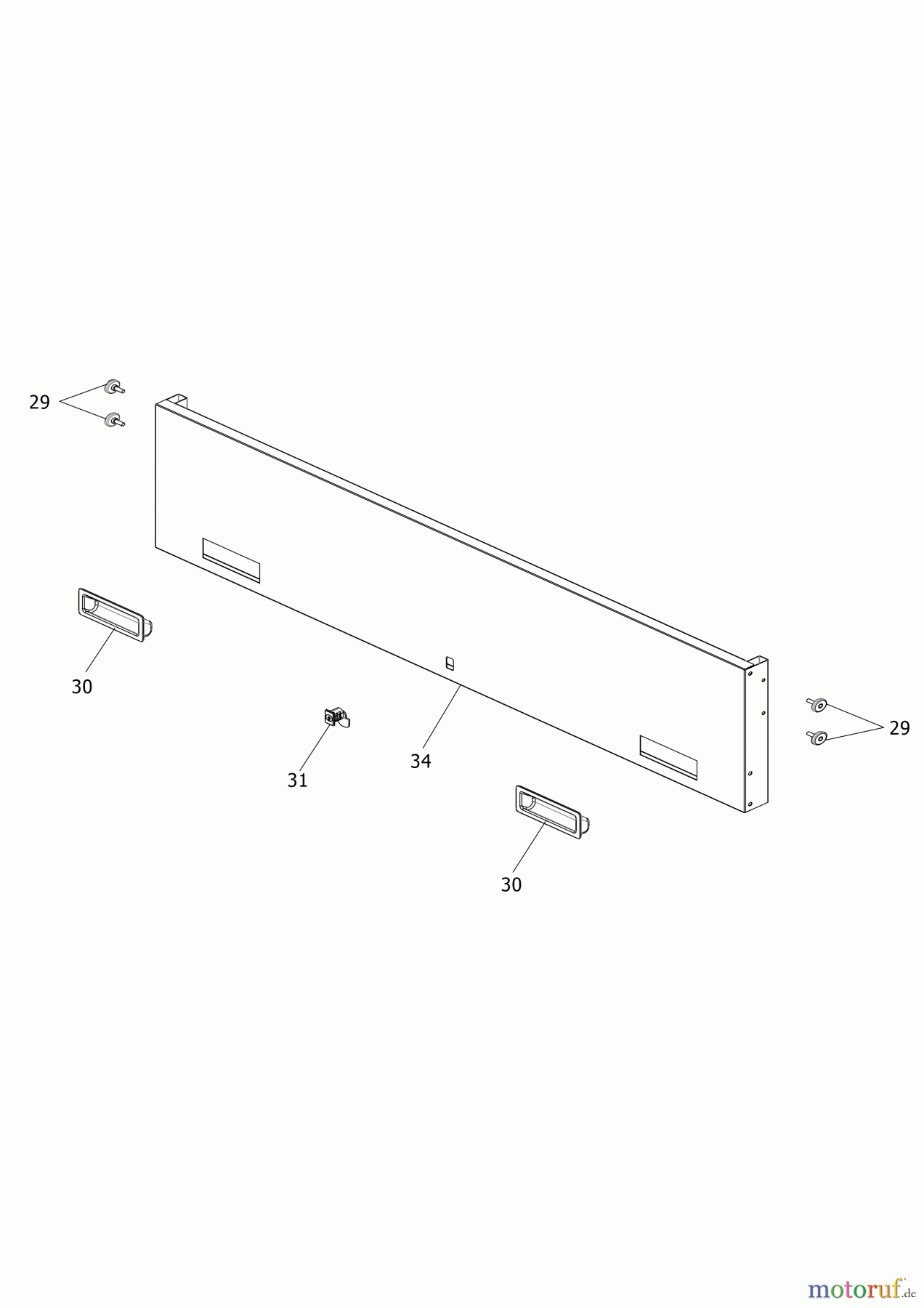 FACOM STORAGE SCHUBLADENSCHRANK F50020010 Seite 1