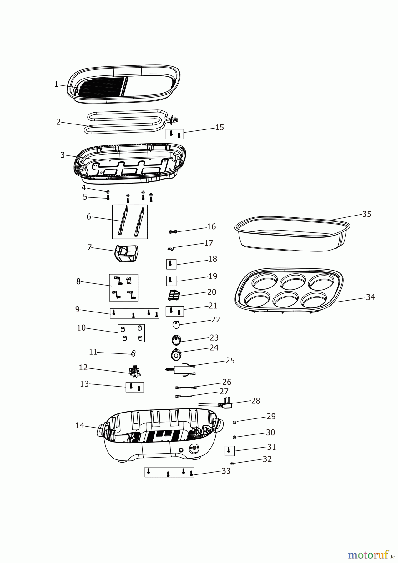 BLACK+DECKER HAUSHALT KOCHEN GRILL GMF1400 Seite 1