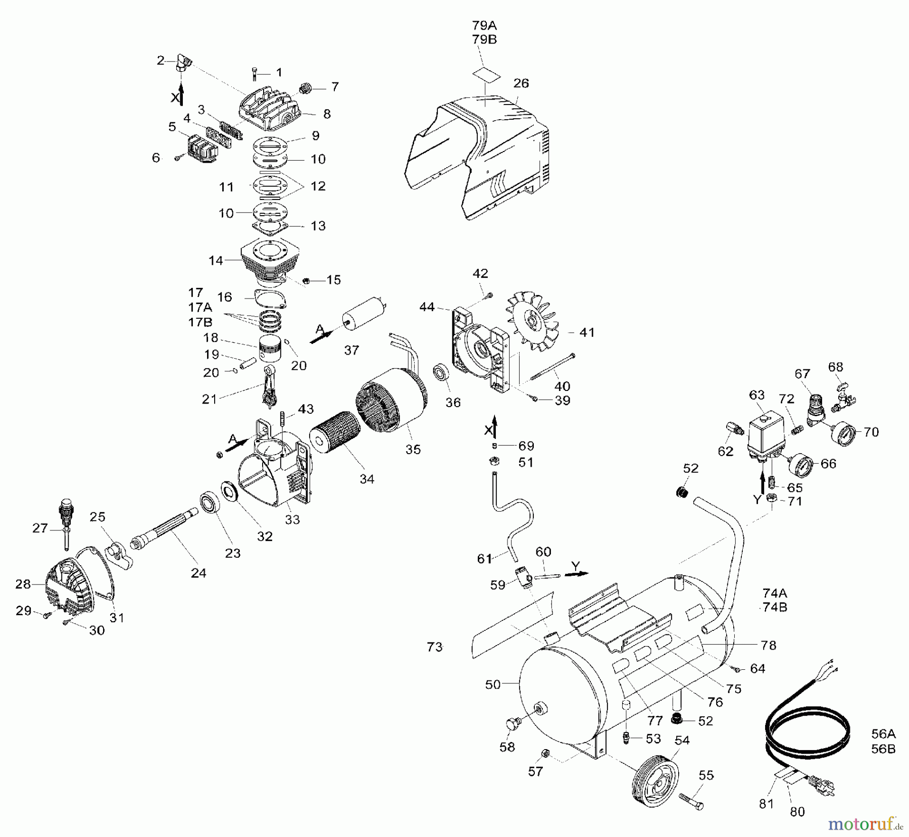 BLACK+DECKER Divers KOMPRESSOR H11955F Seite 1