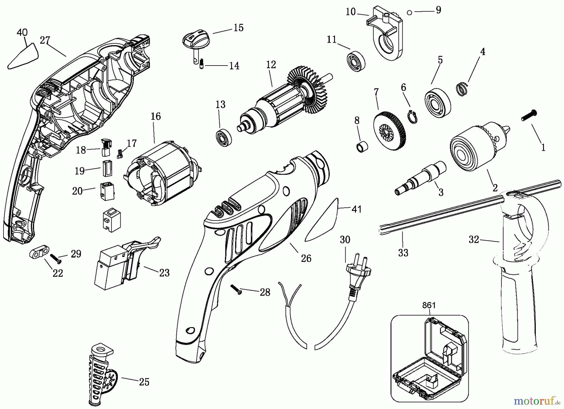  BLACK+DECKER PROFESSIONELL BOHRER, MAGNETBOHRMASCHINE, GEWINDESCHNEIDER BOHRER HD450 Seite 1
