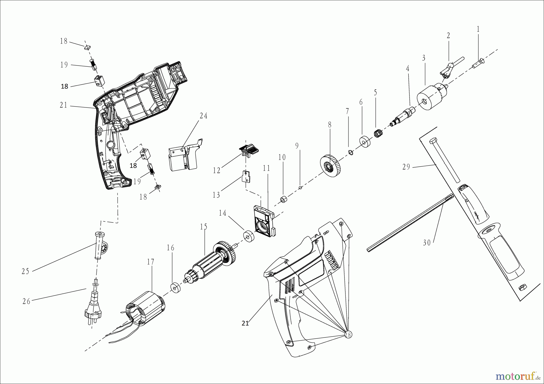 BLACK+DECKER PROFESSIONELL BOHRER, MAGNETBOHRMASCHINE, GEWINDESCHNEIDER BOHRER HD650 Seite 1