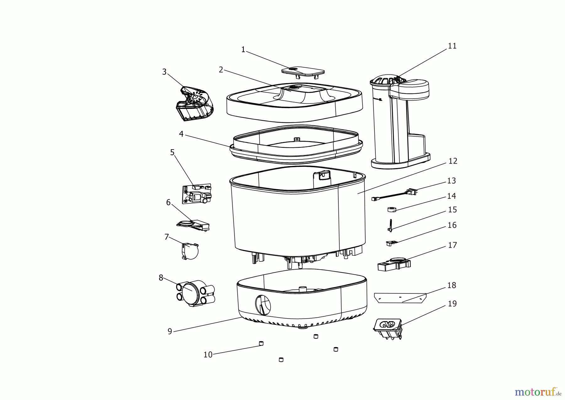  BLACK+DECKER HAUSHALT PERSÖNLICHE PFLEGE LUFTBEFEUCHTER HM4250 Seite 1
