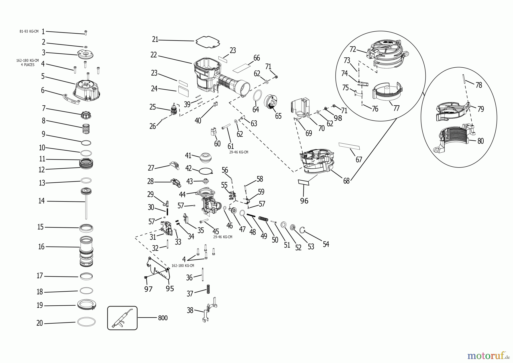 BOSTITCH NAILERS NAGLER IC60-1-E Seite 3