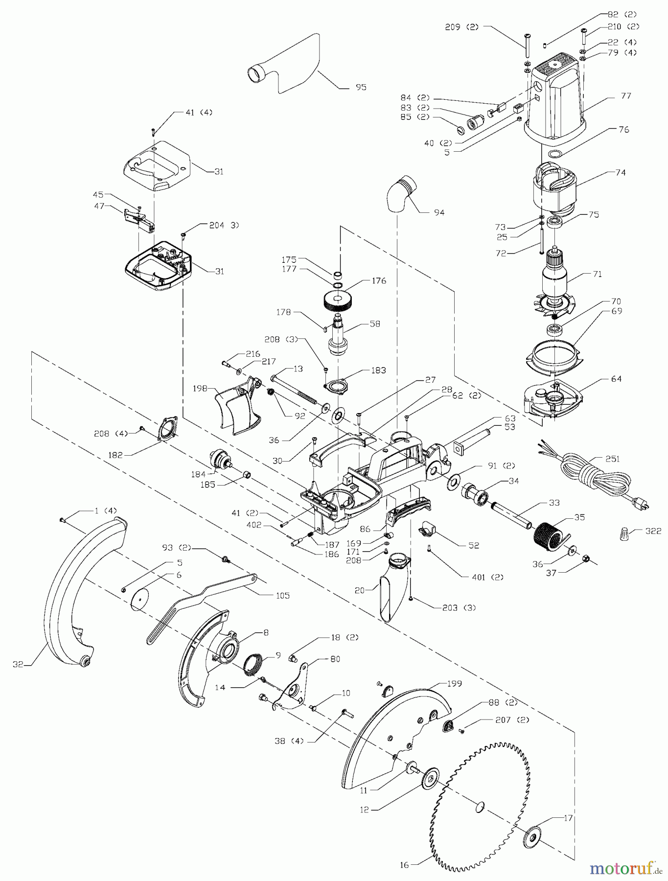 DELTA Divers MITER SAW 36-412 Seite 1