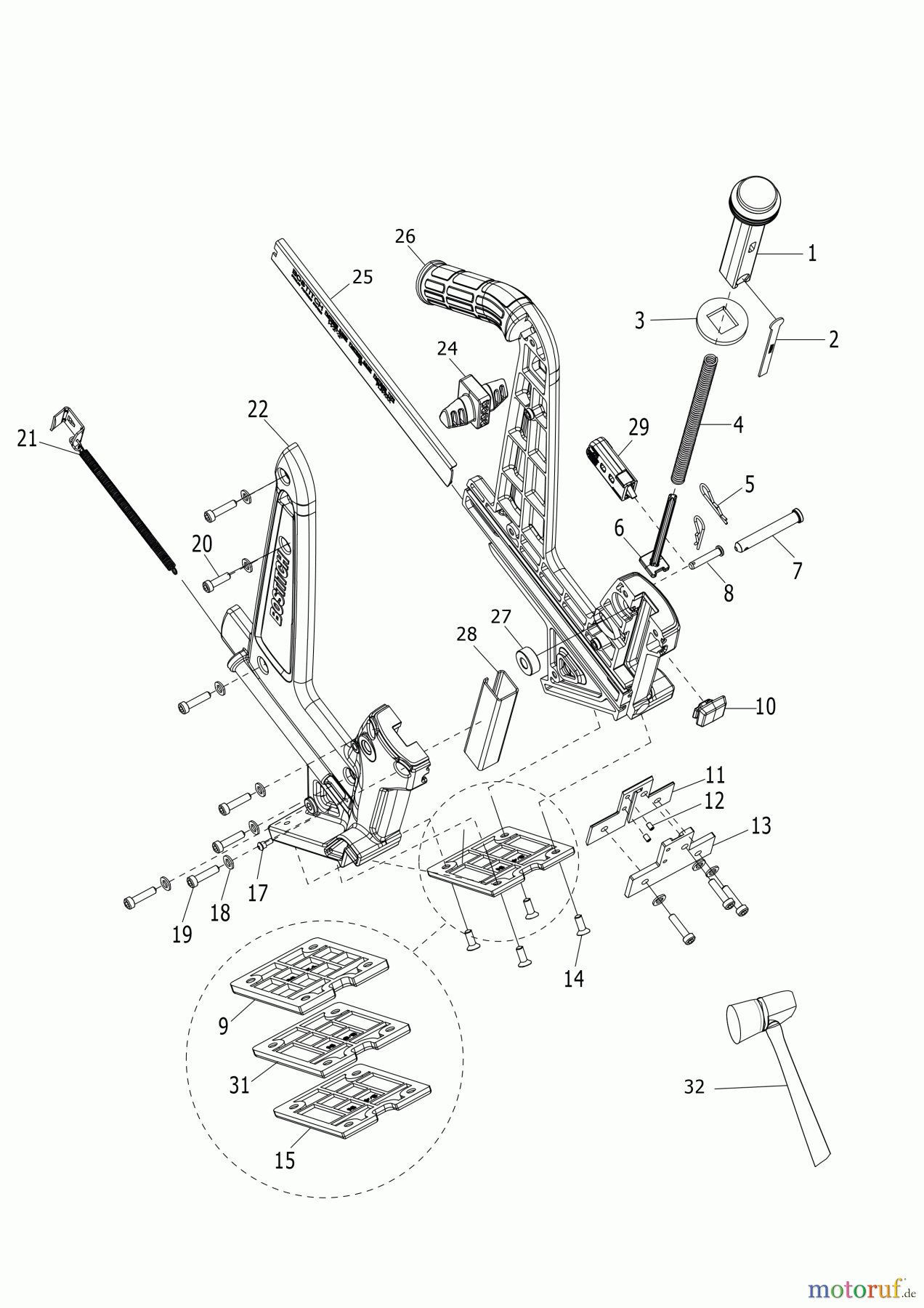BOSTITCH NAILERS NAGLER MFN-201-E Seite 1