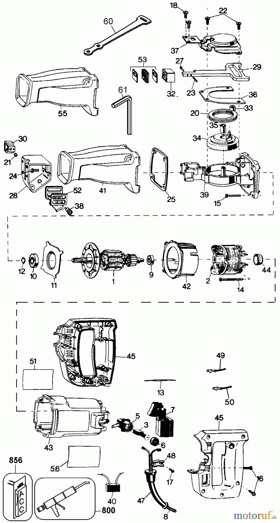BLACK+DECKER PROFESSIONELL SÄGE RECIPROCATING SAW-BEL/HOL MSS81E-25 Seite 1