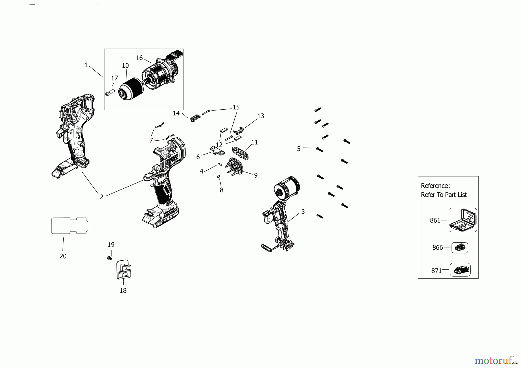 STANLEY CORDLESS DRILLS CDLS DRILLS 18V BOHRHAMMER SFMCD726B Seite 1
