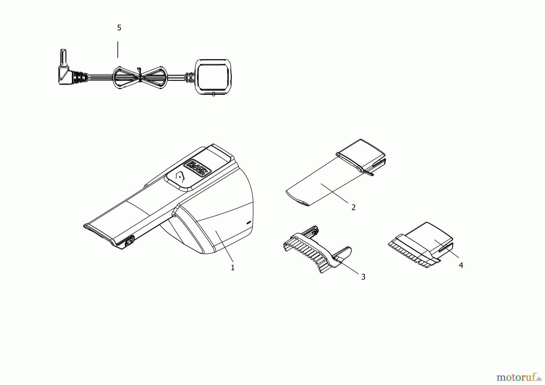 BLACK+DECKER HAUSHALT REINIGUNG STAUBSAUGER NVD220BP Seite 1