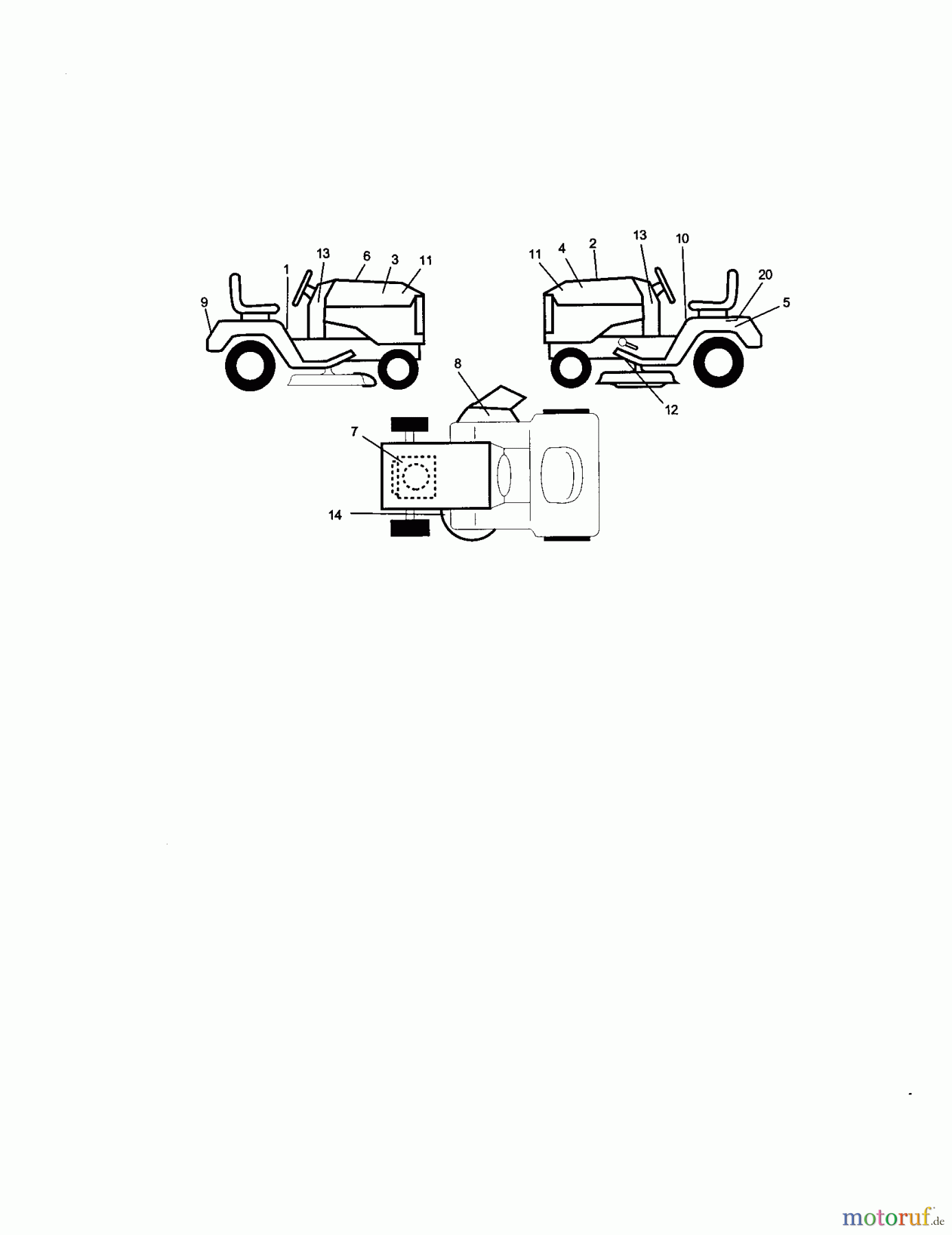  CRAFTSMAN Divers RASENTRAKTOR 917.272055 Seite 7