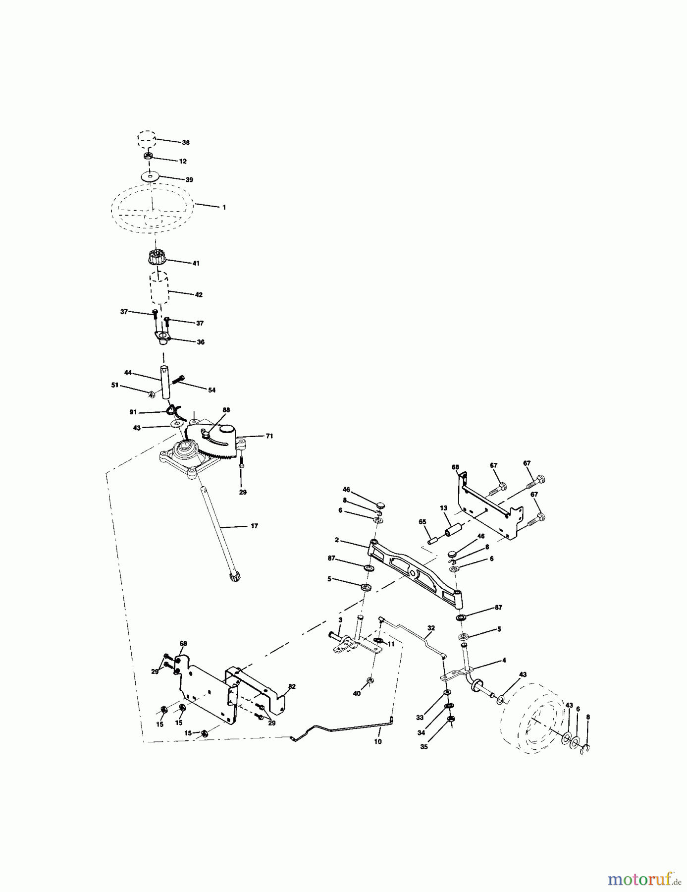  CRAFTSMAN Divers RASENTRAKTOR 917.272452 Seite 4