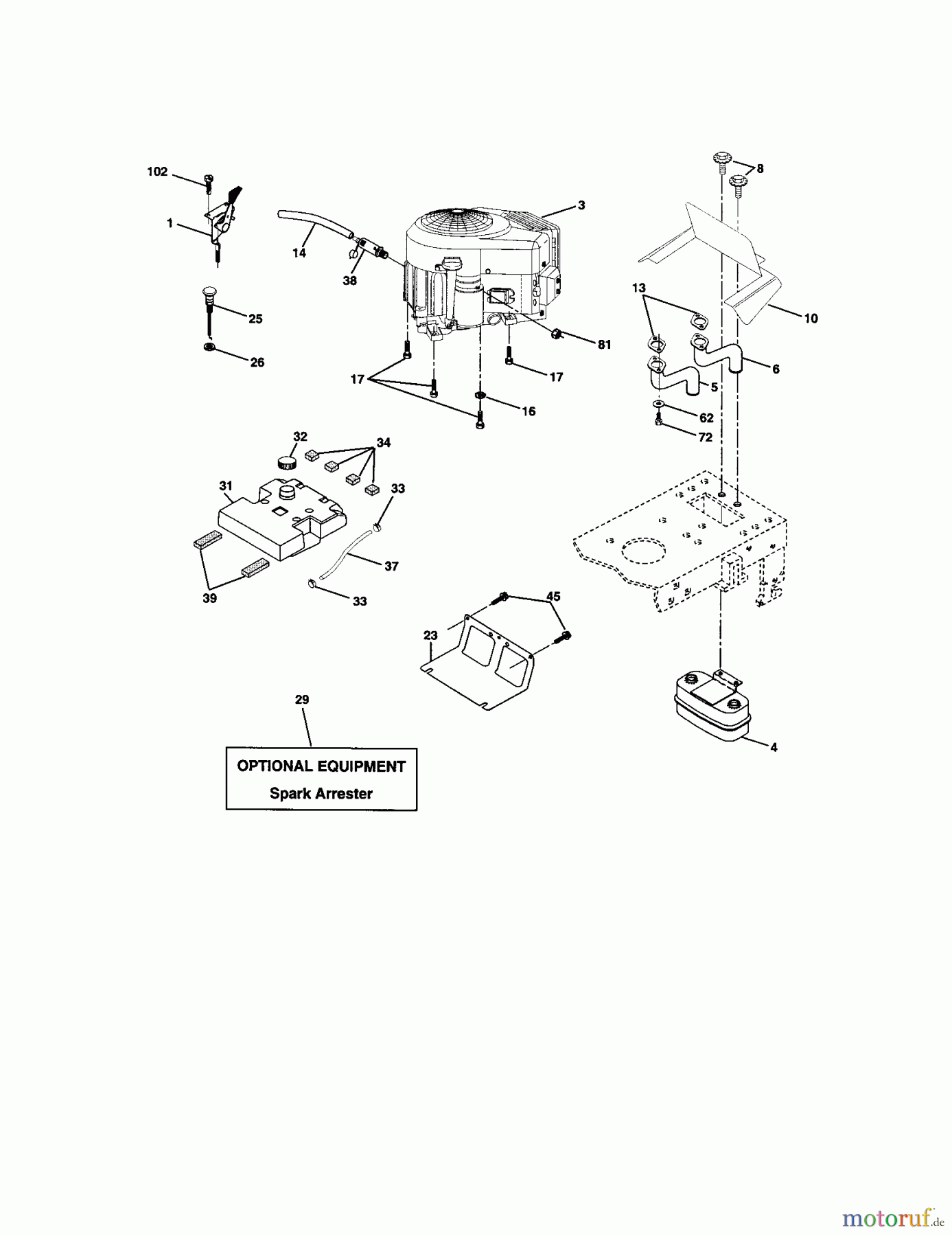  CRAFTSMAN Divers RASENTRAKTOR 917.272452 Seite 5