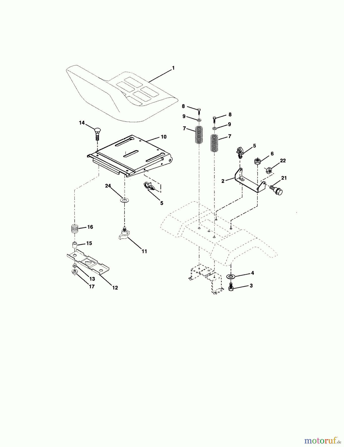  CRAFTSMAN Divers RASENTRAKTOR 917.272452 Seite 6