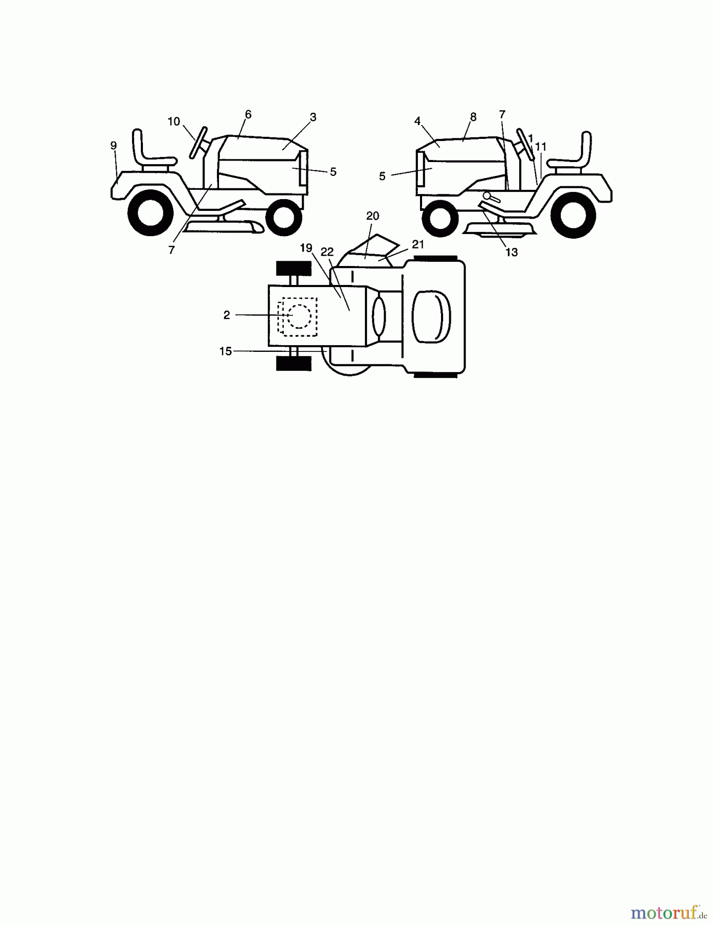  CRAFTSMAN Divers RASENTRAKTOR 917.272452 Seite 7