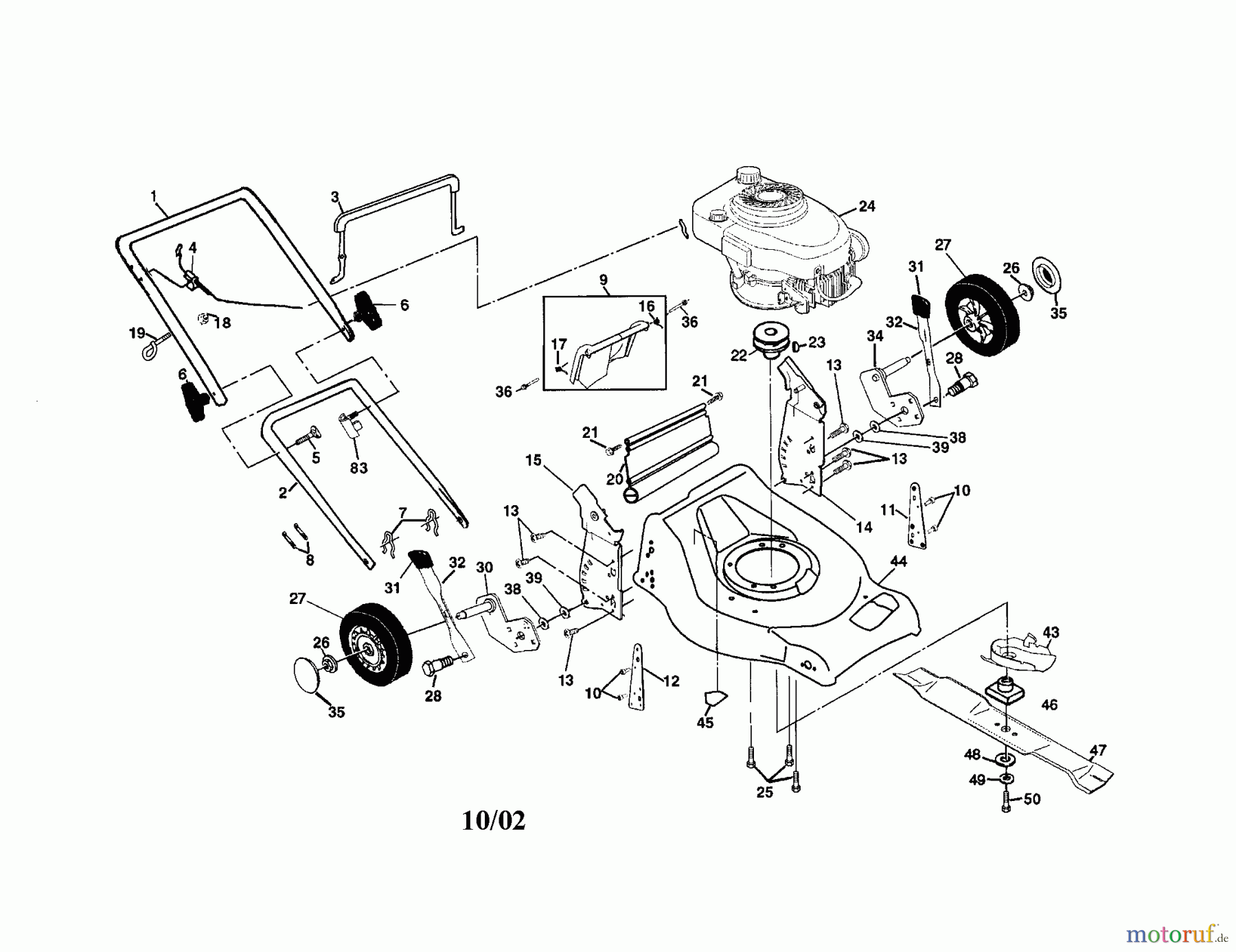 CRAFTSMAN Divers KREISELRASENMÄHER 917.378342 Seite 1