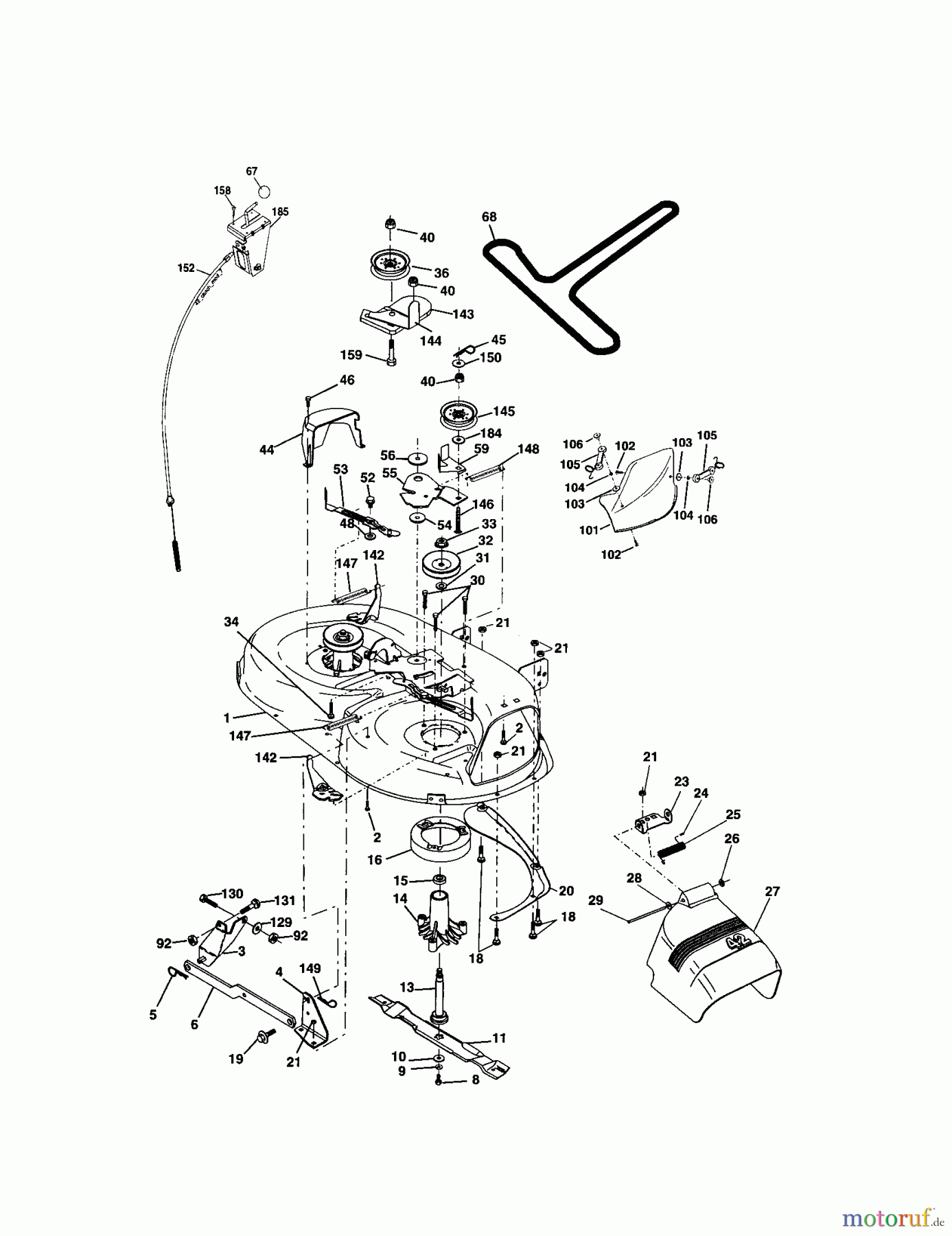  CRAFTSMAN Divers RASENTRAKTOR 917.273396 Seite 10