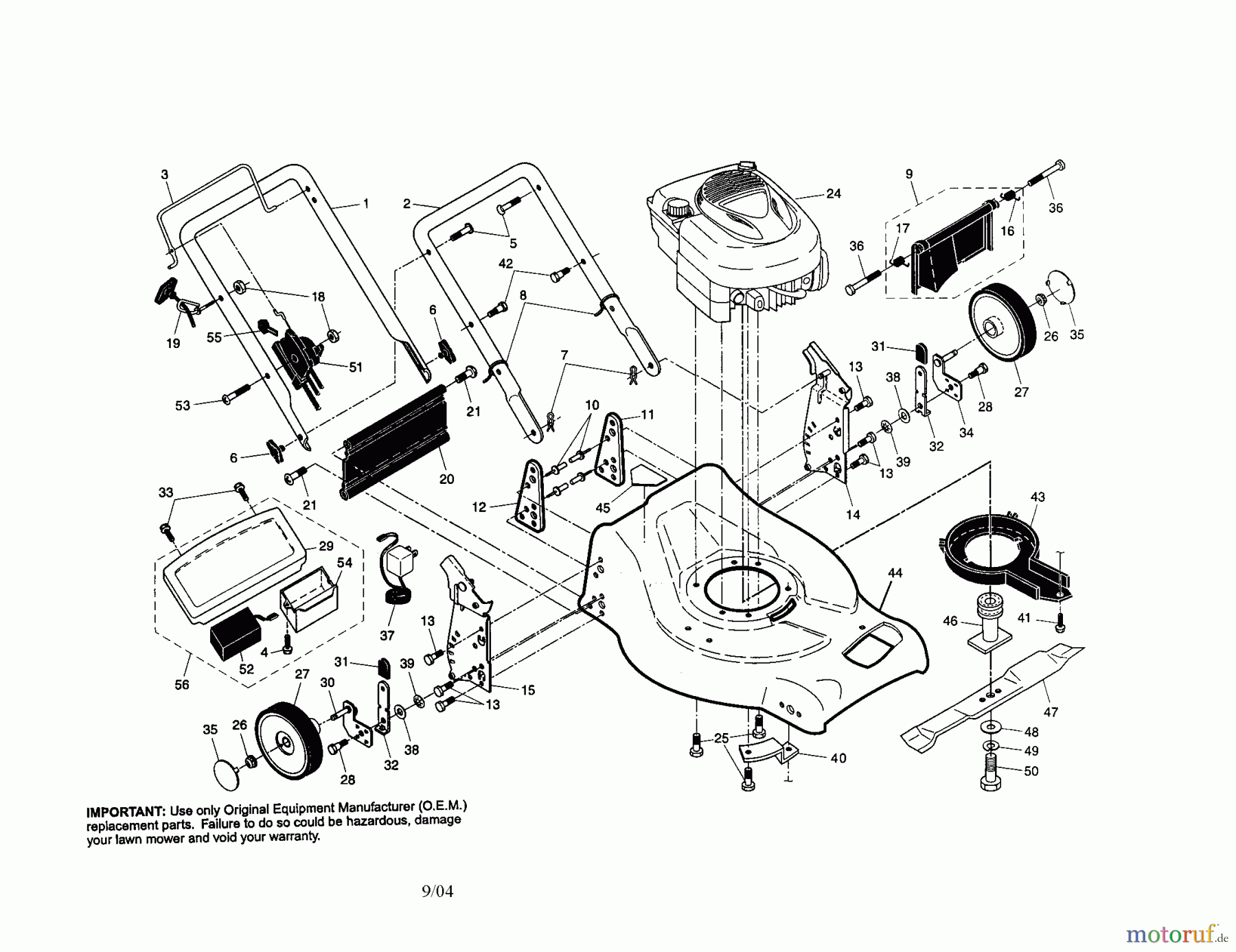  CRAFTSMAN Divers RASENMÄHER 917.378893 Seite 1