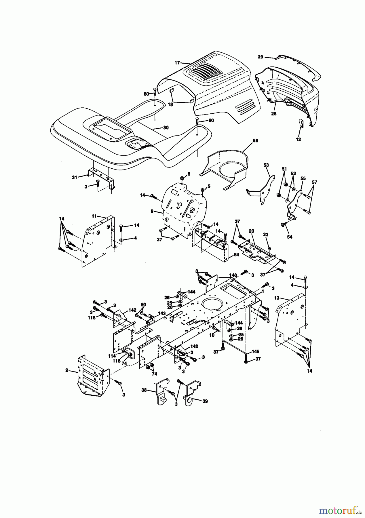  CRAFTSMAN Divers TRACTOR 917.270813 Seite 2