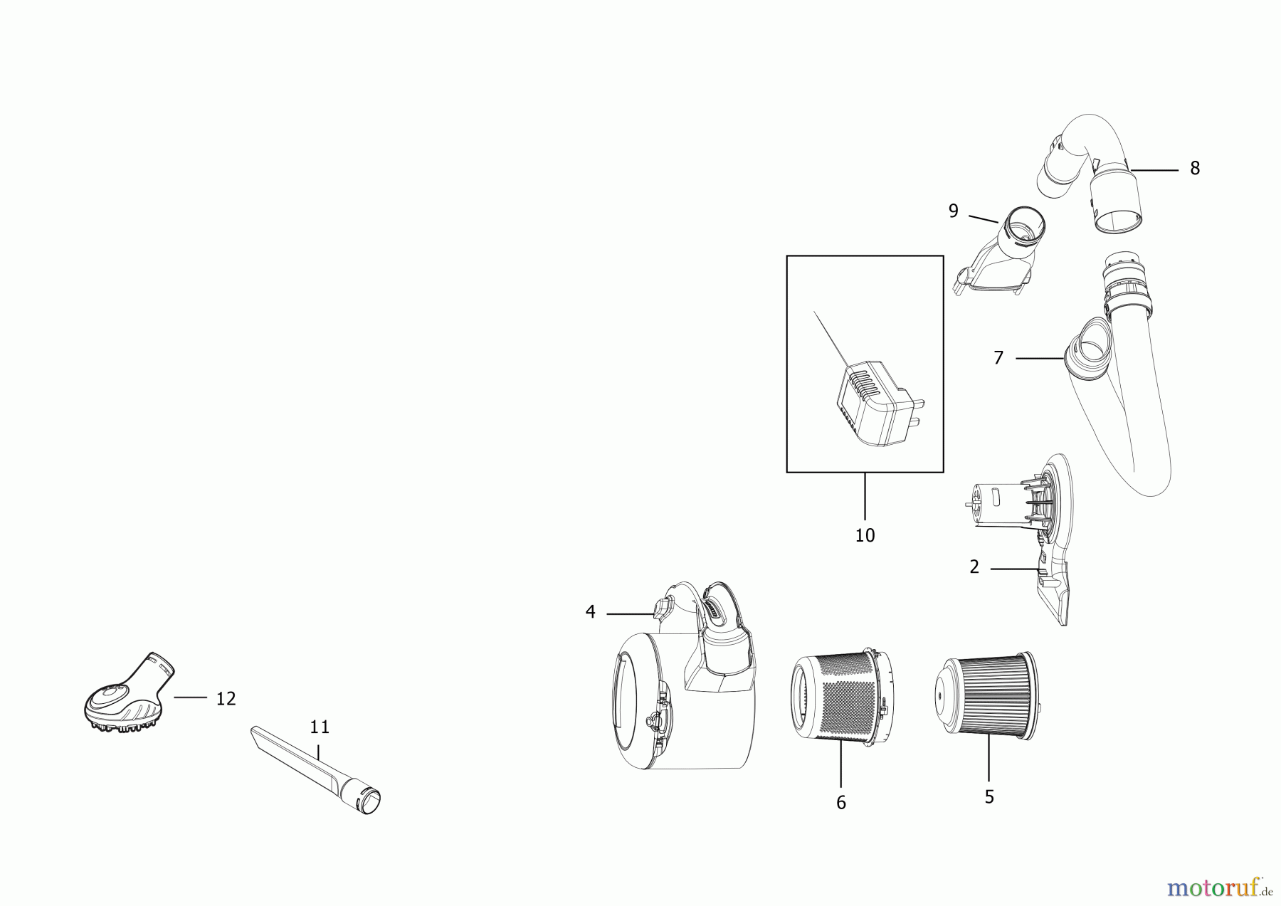 BLACK+DECKER HAUSHALT REINIGUNG STAUBSAUGER PD1020LP Seite 1