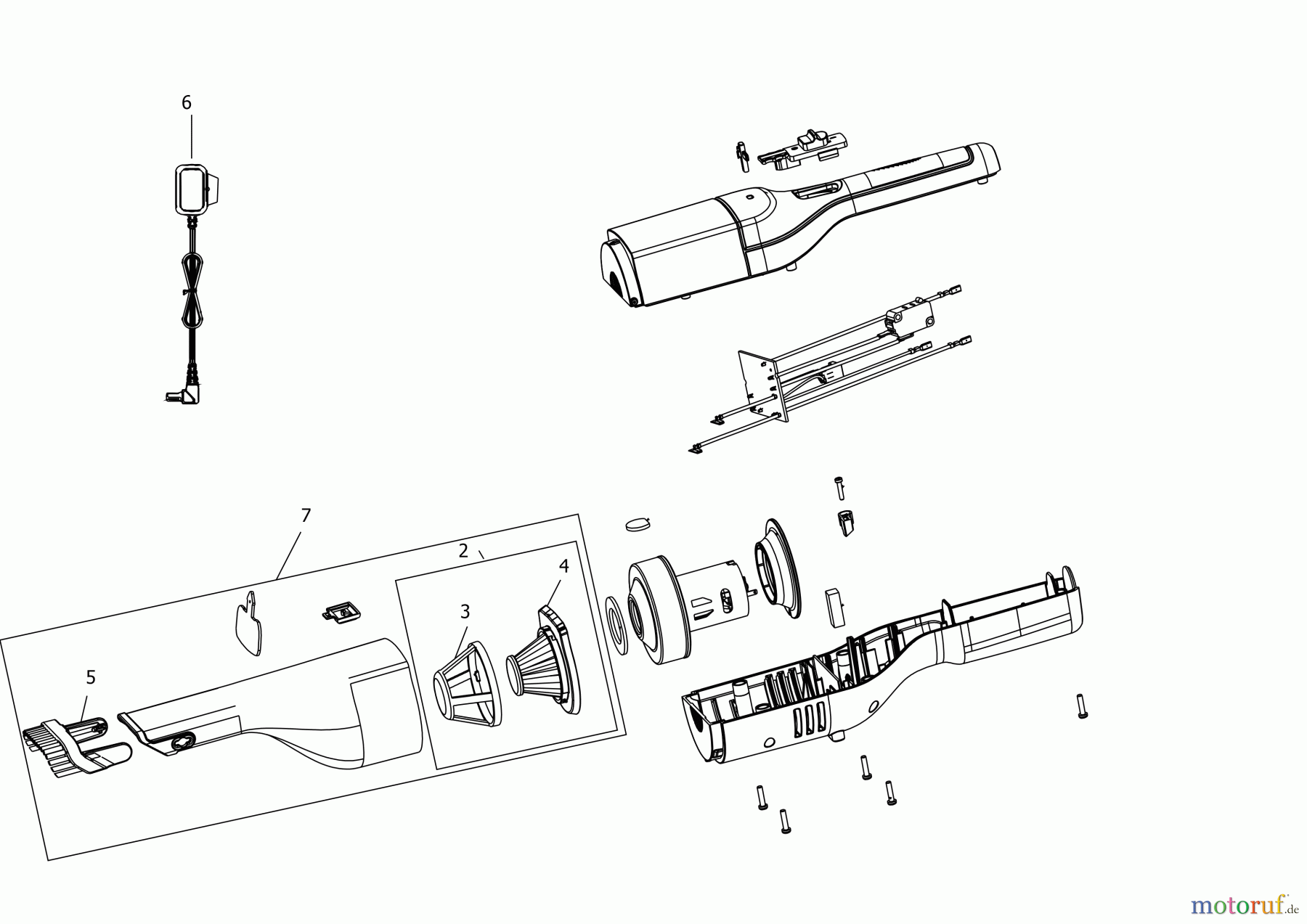 BLACK+DECKER HAUSHALT REINIGUNG STAUBSAUGER REVHV8CA Seite 1