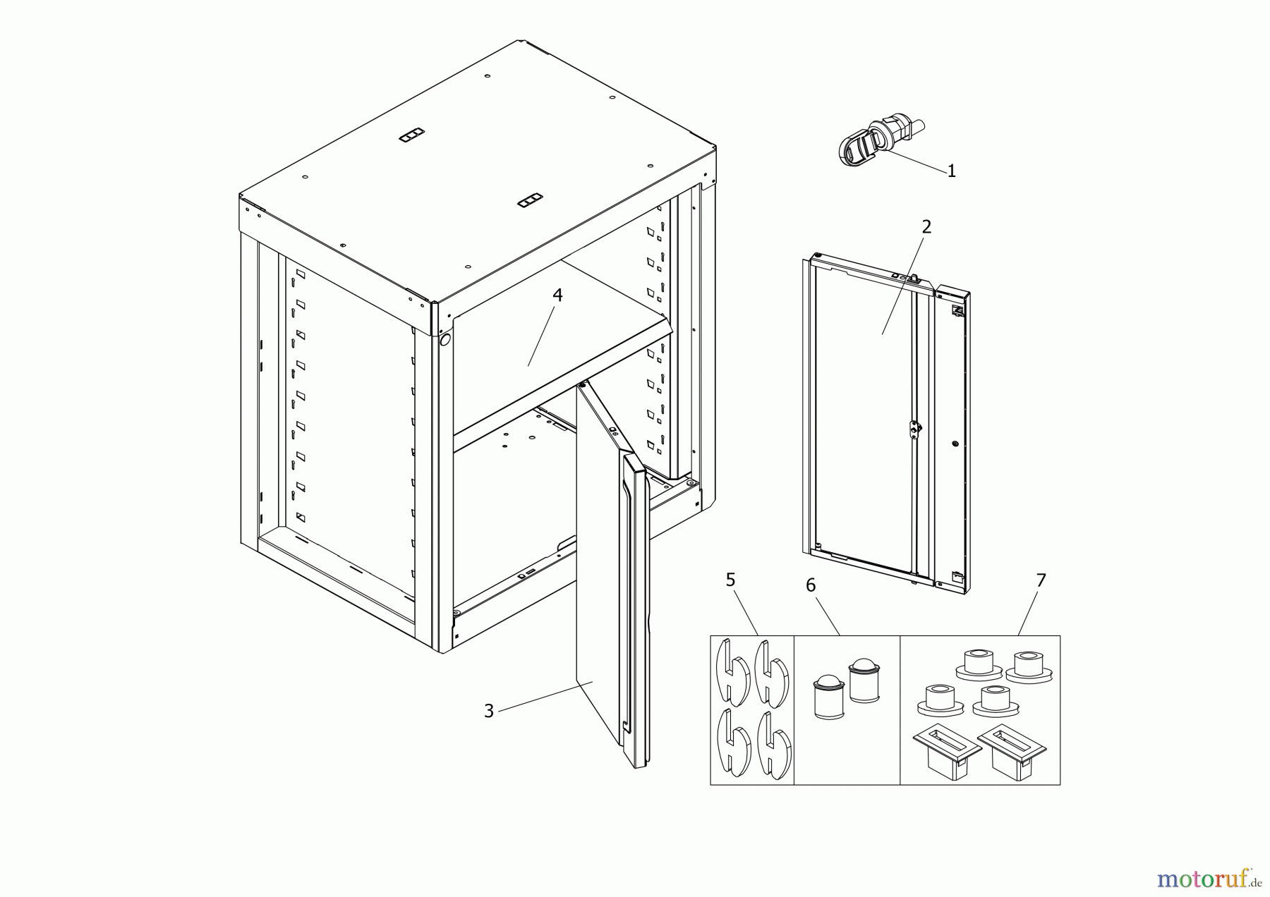  FACOM STORAGE WERKSTATTWAGEN RWS2-MBSPPBS Seite 1