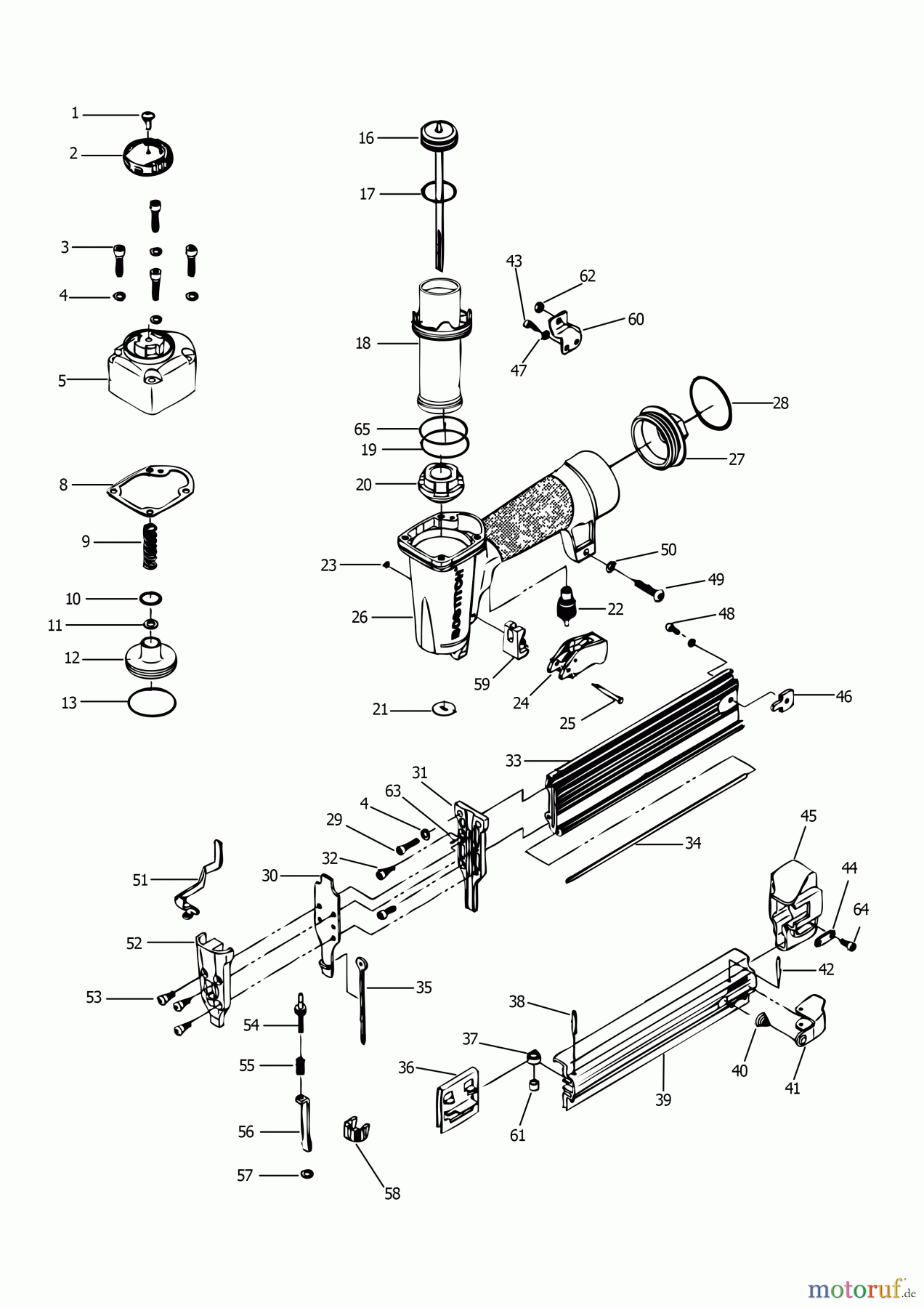 BOSTITCH NAILERS NAGLER SB-2IN1-E Seite 1