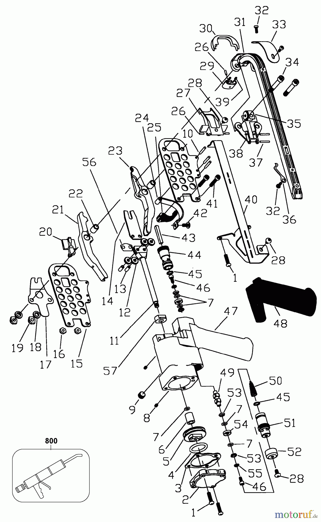 BOSTITCH ACCESSORIES PNEUMATIC C-RING TL SC743SG Seite 1