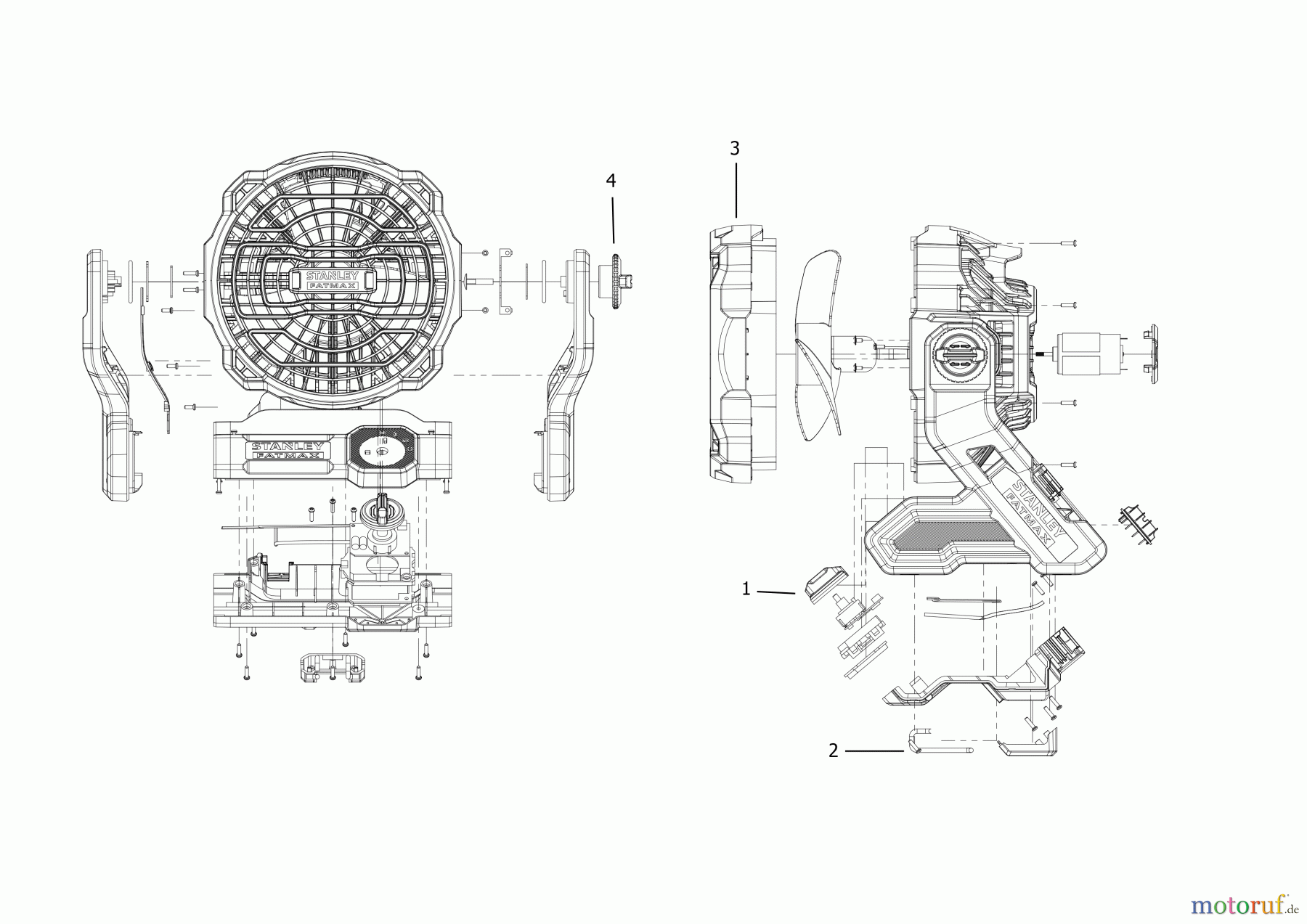 STANLEY OUTDOOR LÜFTER TISCH SCF001 Seite 1