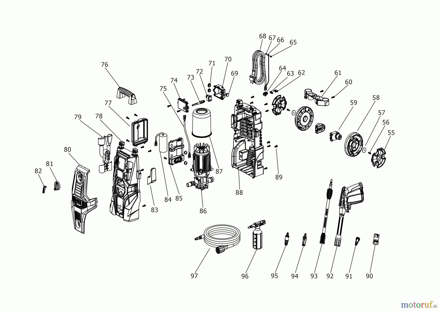 BLACK+DECKER AUSSERHALB HOCHDRUCKREINIGER, PUMPEN, KOMPRESSOREN, GENERATOREN HOCHDRUCKREINIGER SFMPW1740 Seite 2