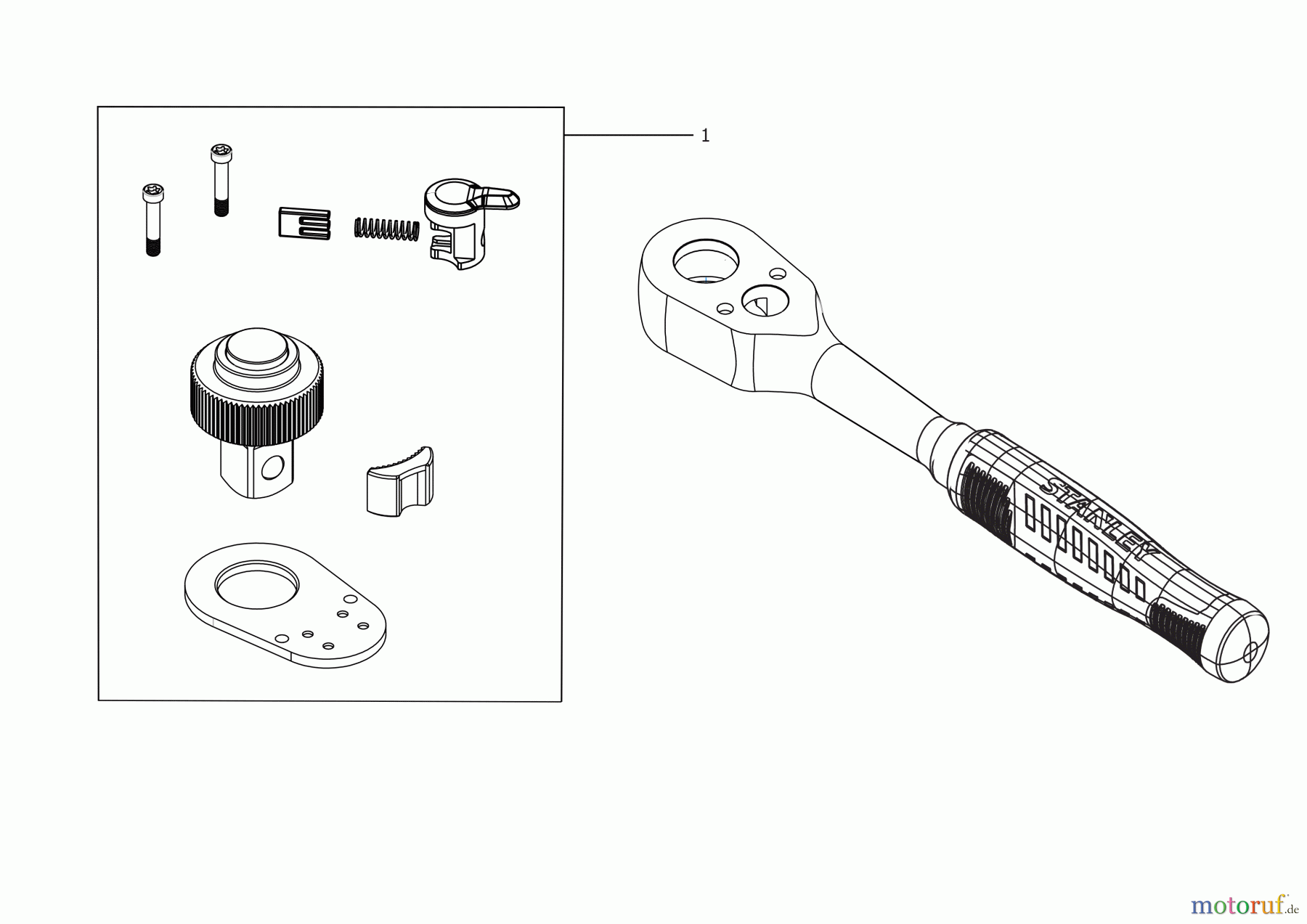 STANLEY TORQUE CONTROL WRENCHES RATSCHE STMT82665-0 Seite 1
