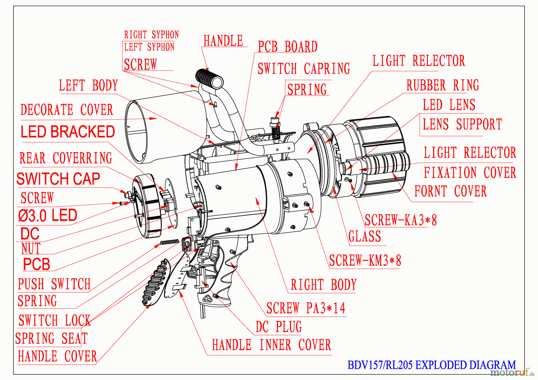 BLACK+DECKER Divers SUCHSCHEINWERFER VEC157BD Seite 1