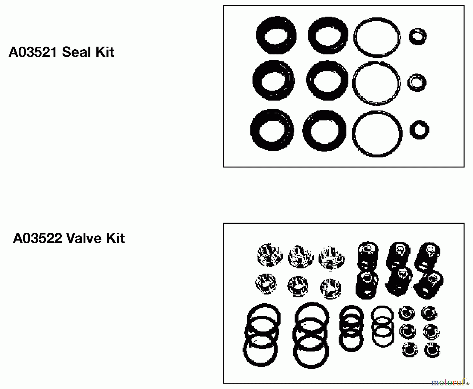 OEM Black und Decker Divers P 2800PSI 3.0GPM 6.5HP H ZR2800 Seite 3