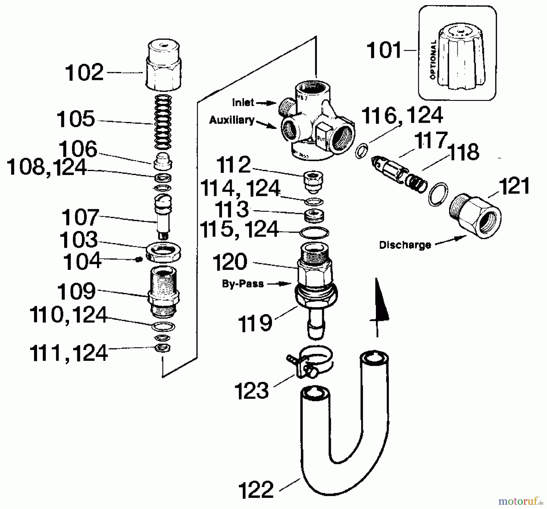 OEM Black und Decker Divers P 2600PSI 3.0GPM 6.5HP H PCH2600C Seite 1