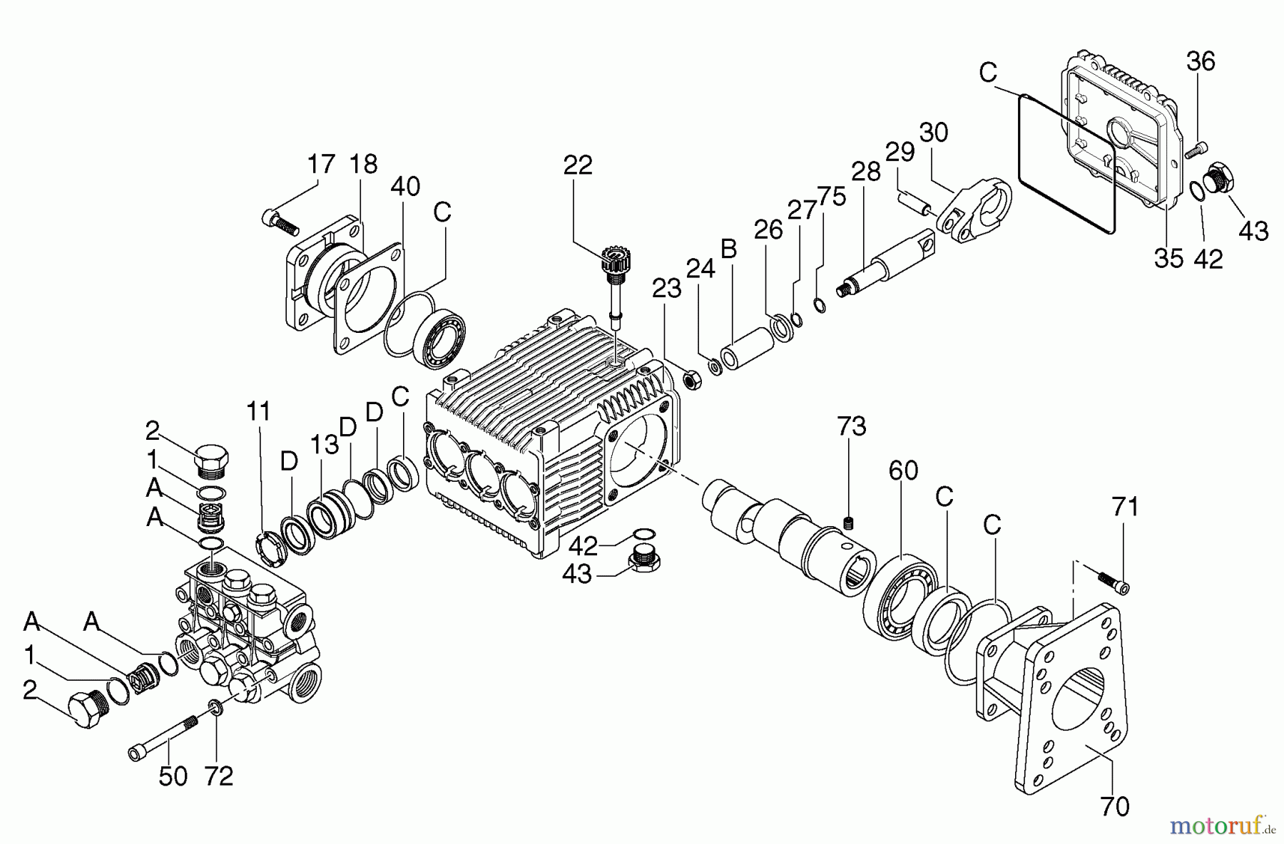 OEM Black und Decker Divers P 3700PSI 4.0GPM 13HP H H ZR3700 Seite 4