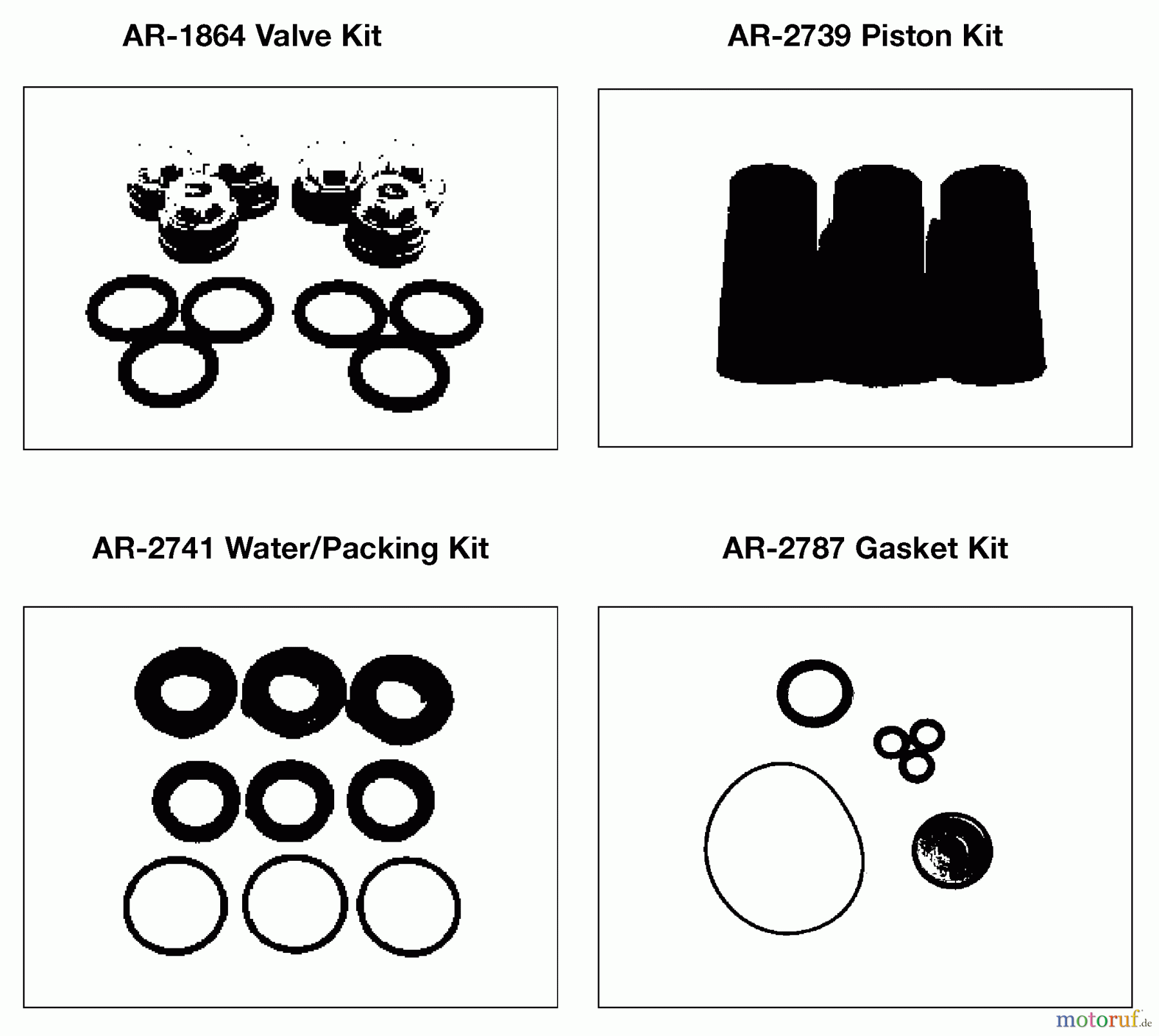 OEM Black und Decker Divers P 2700PSI 3.0GPM 6.5HP H ZR2700 Seite 3