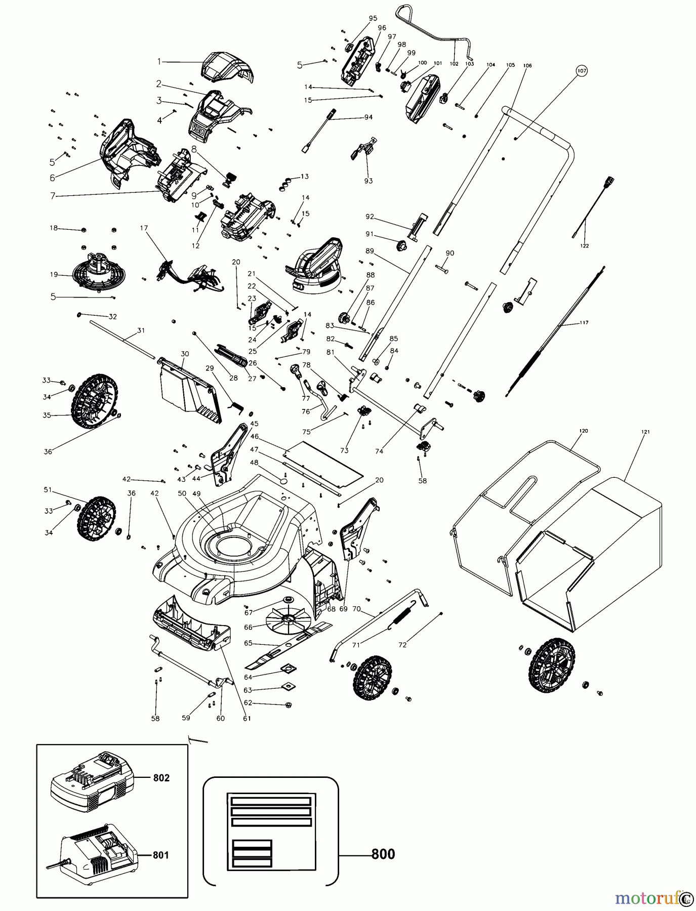 STANLEY OUTDOOR RASENMAHER SFMCMW2653B Seite 1