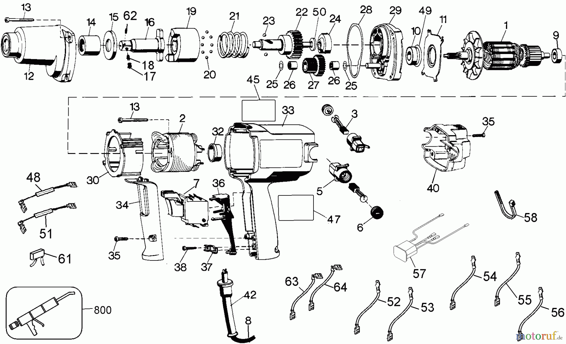 DEWALT Divers 1/2IN IMPACT WRENCH DW290L Seite 1