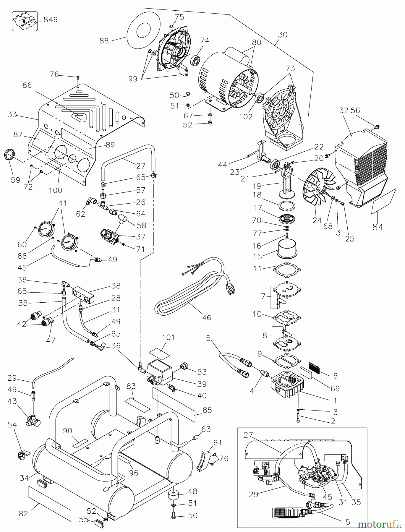DEWALT Kompressoren ELEC COMPRESSOR D55143 Seite 1
