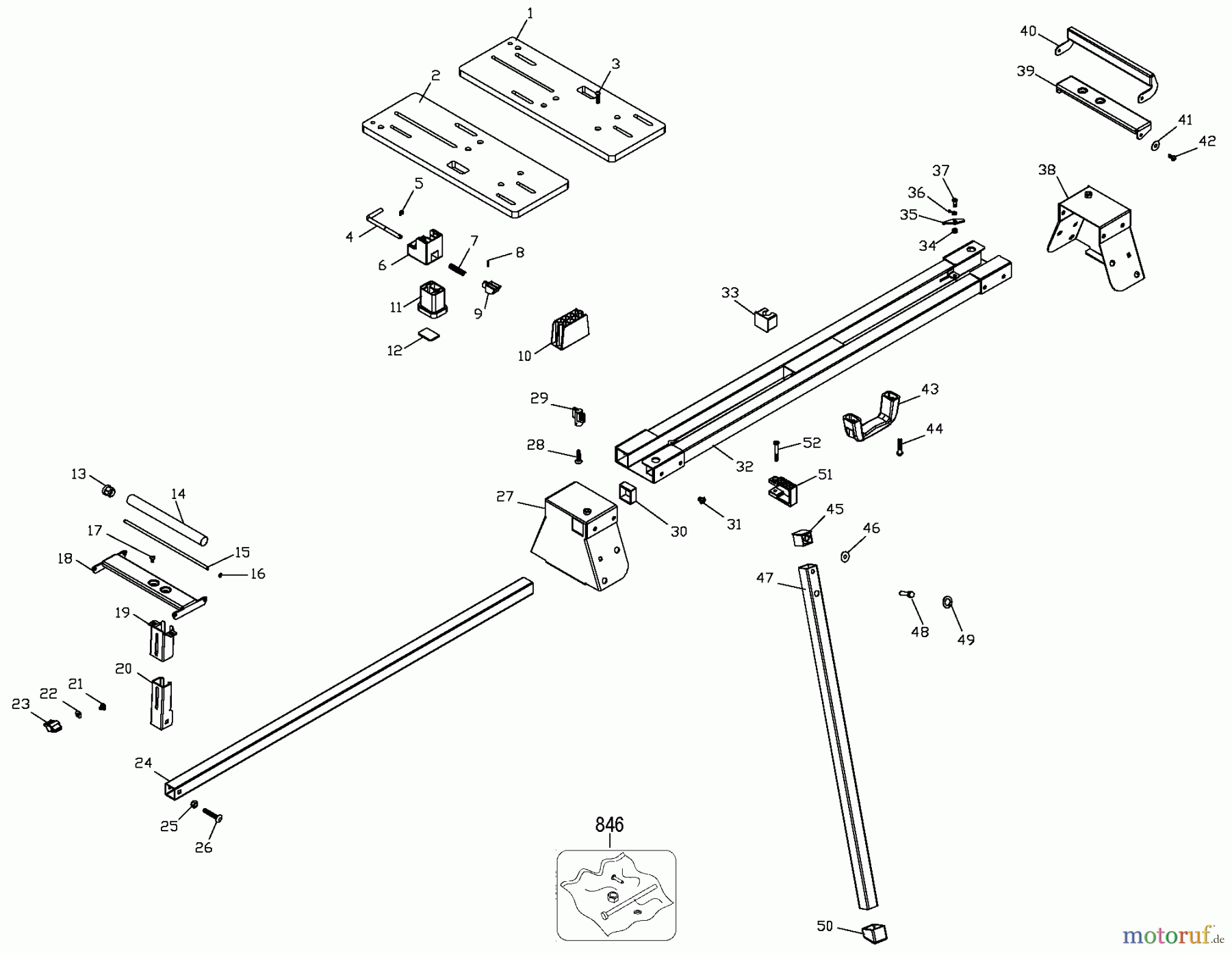 BLACK+DECKER Divers MITER SAW WORK STATION BDWS100 Seite 1