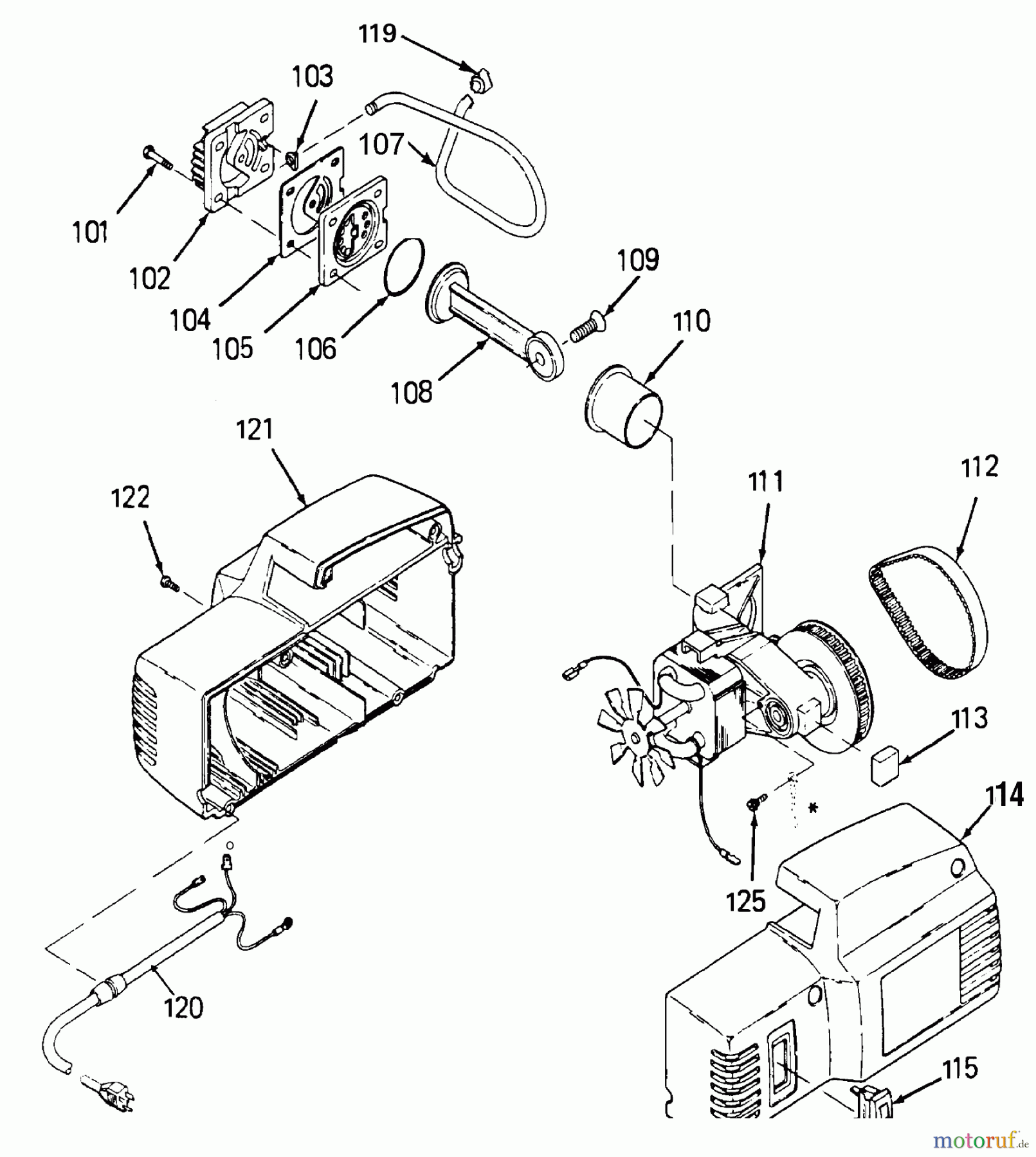 OEM Black und Decker Divers A 2.0HP 4G PC UM 1STG 120 EXFAC24 Seite 2