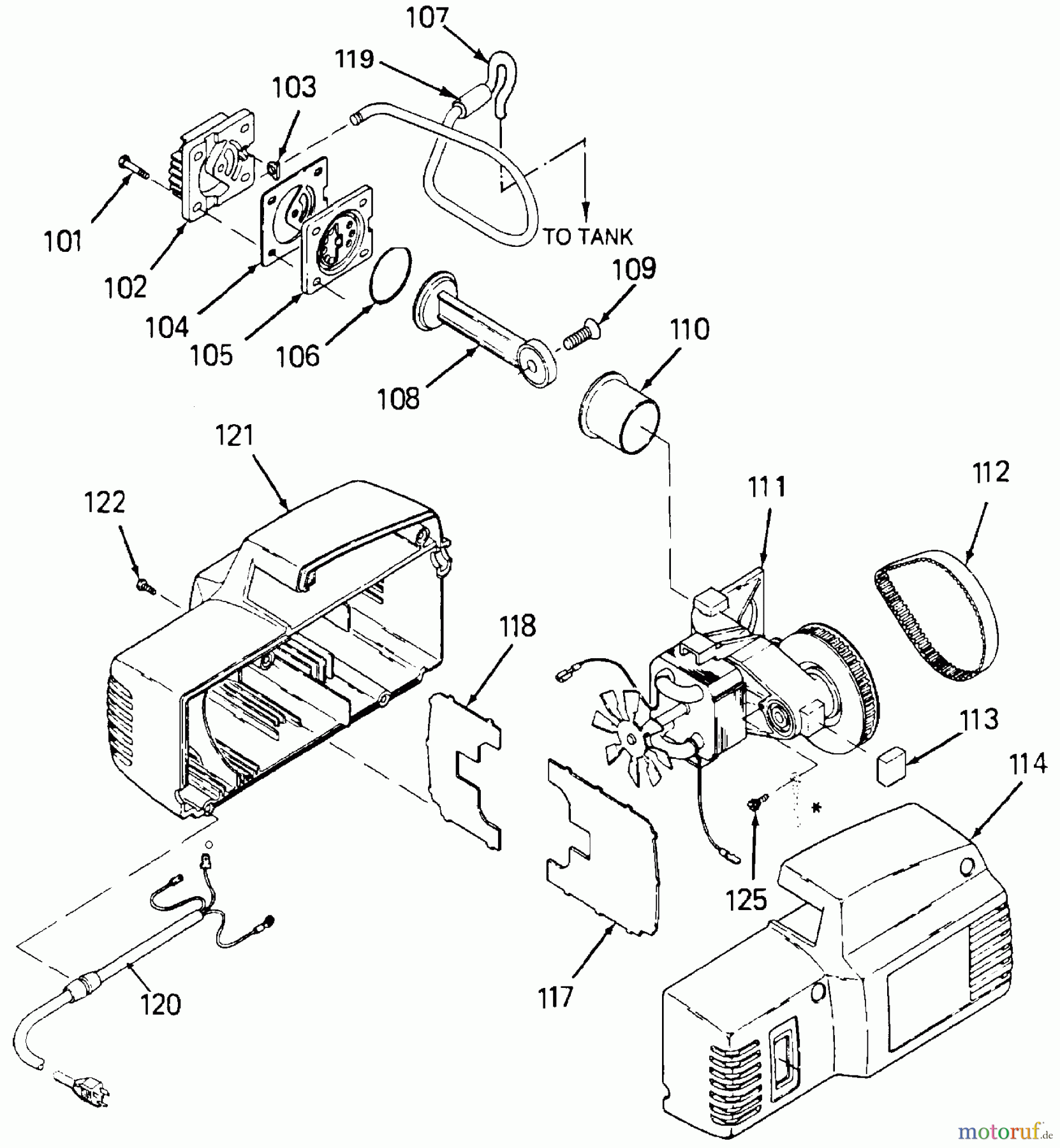  OEM Black und Decker Divers A 2.0HP 8G HP UM 1STG 120 FAC28 Seite 2