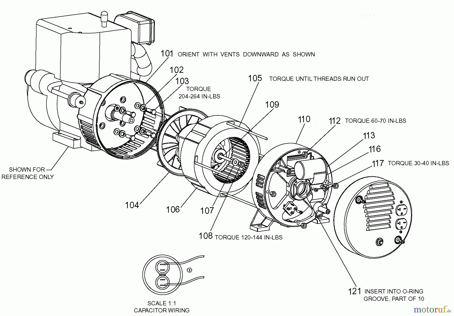 OEM Black und Decker Divers G 4250W 9HP HONDA GHV4250C Seite 3