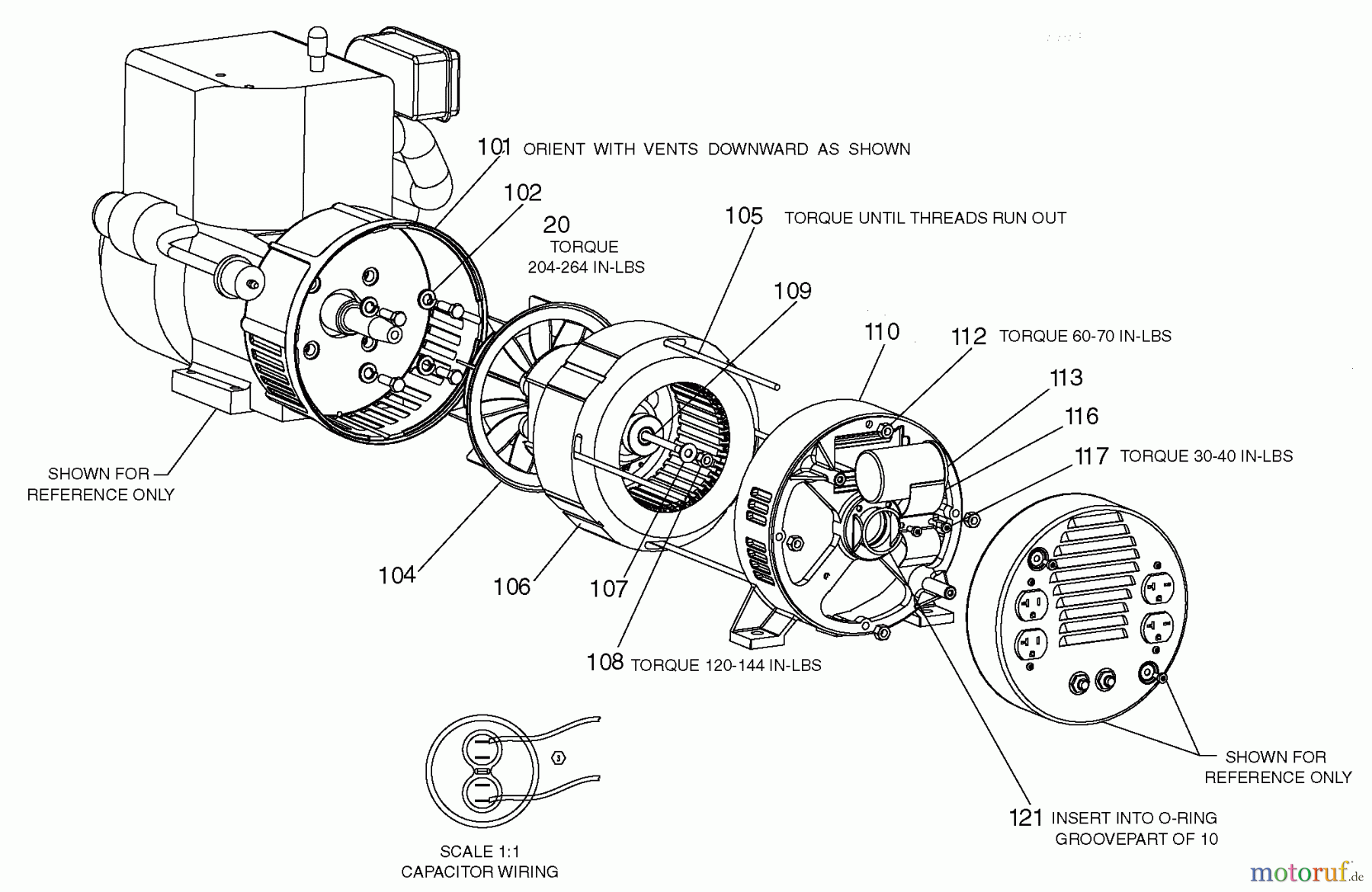 OEM Black und Decker Divers G 5200W 11HP TEC GTO5200C-WK Seite 1