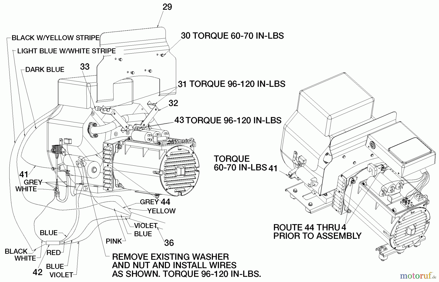 PORTER CABLE Divers G 10000W 20HP HONDA H1000 Seite 3