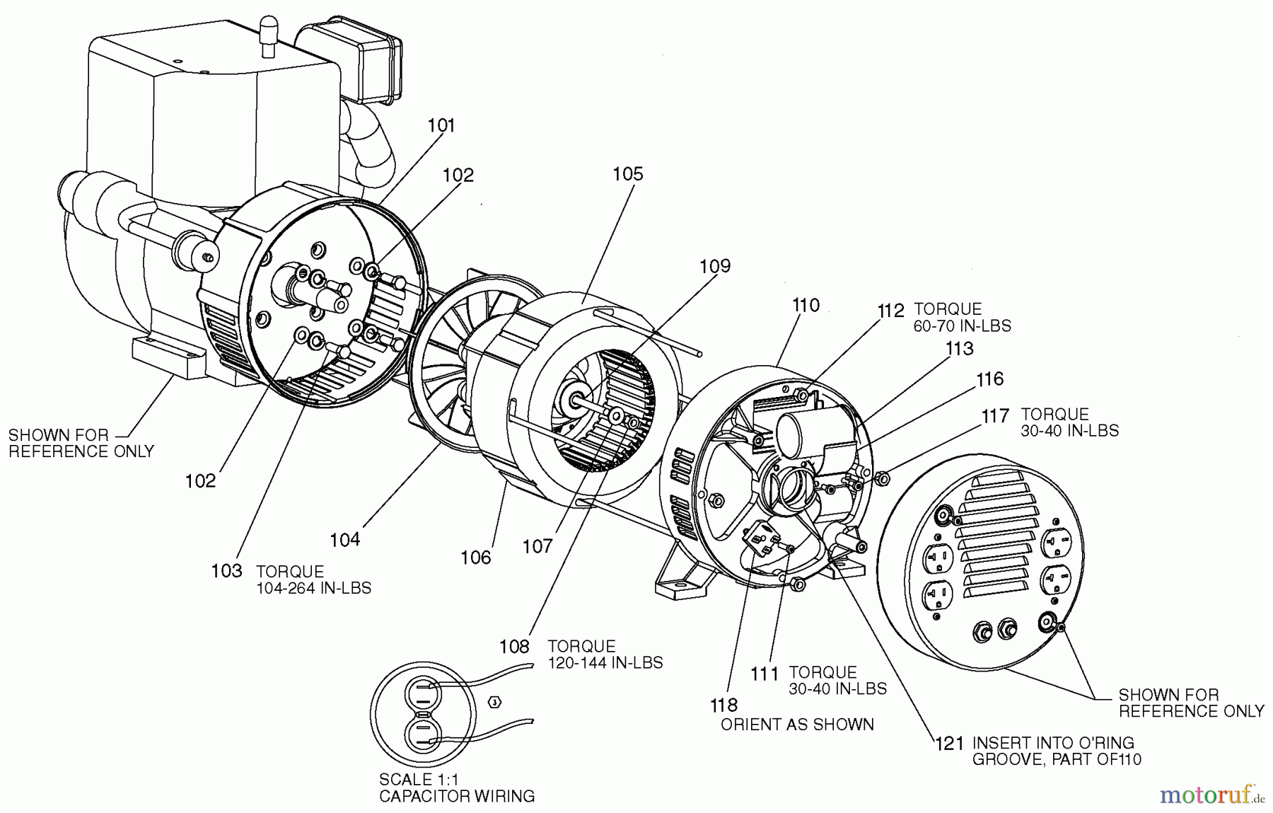  PORTER CABLE Divers G 4500W 9HP HONDA H450CS Seite 3