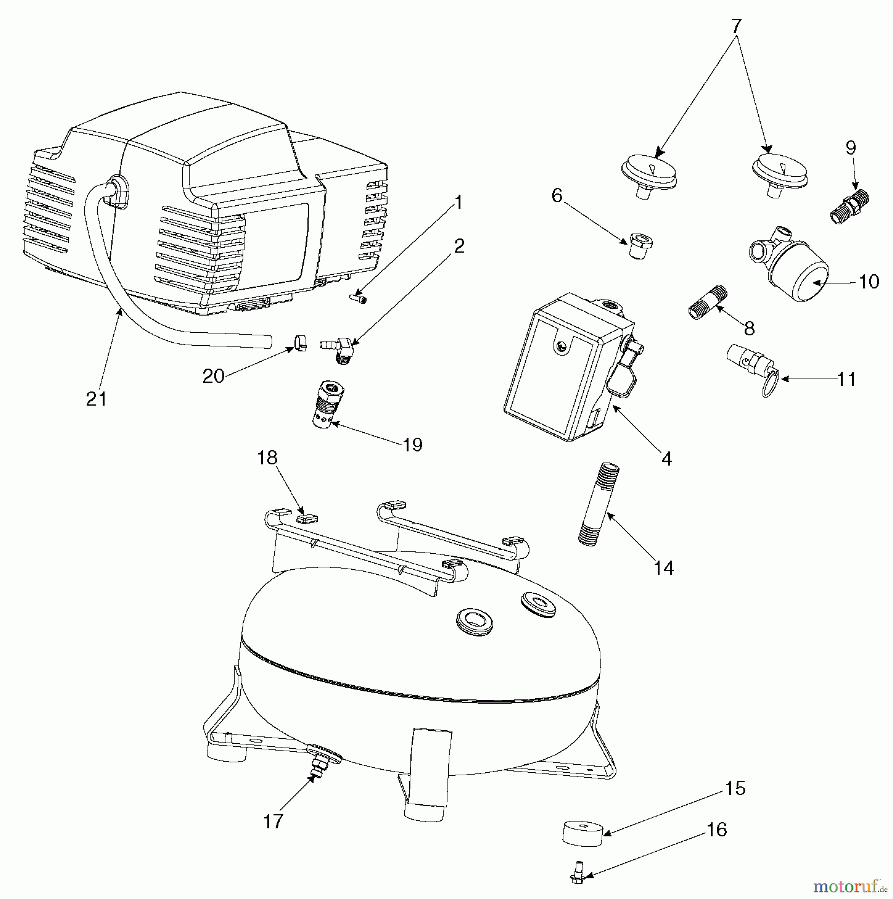 OEM Black und Decker Divers A 2.0HP 4G PC UM 1STG 120 PAFAC2040 Seite 1